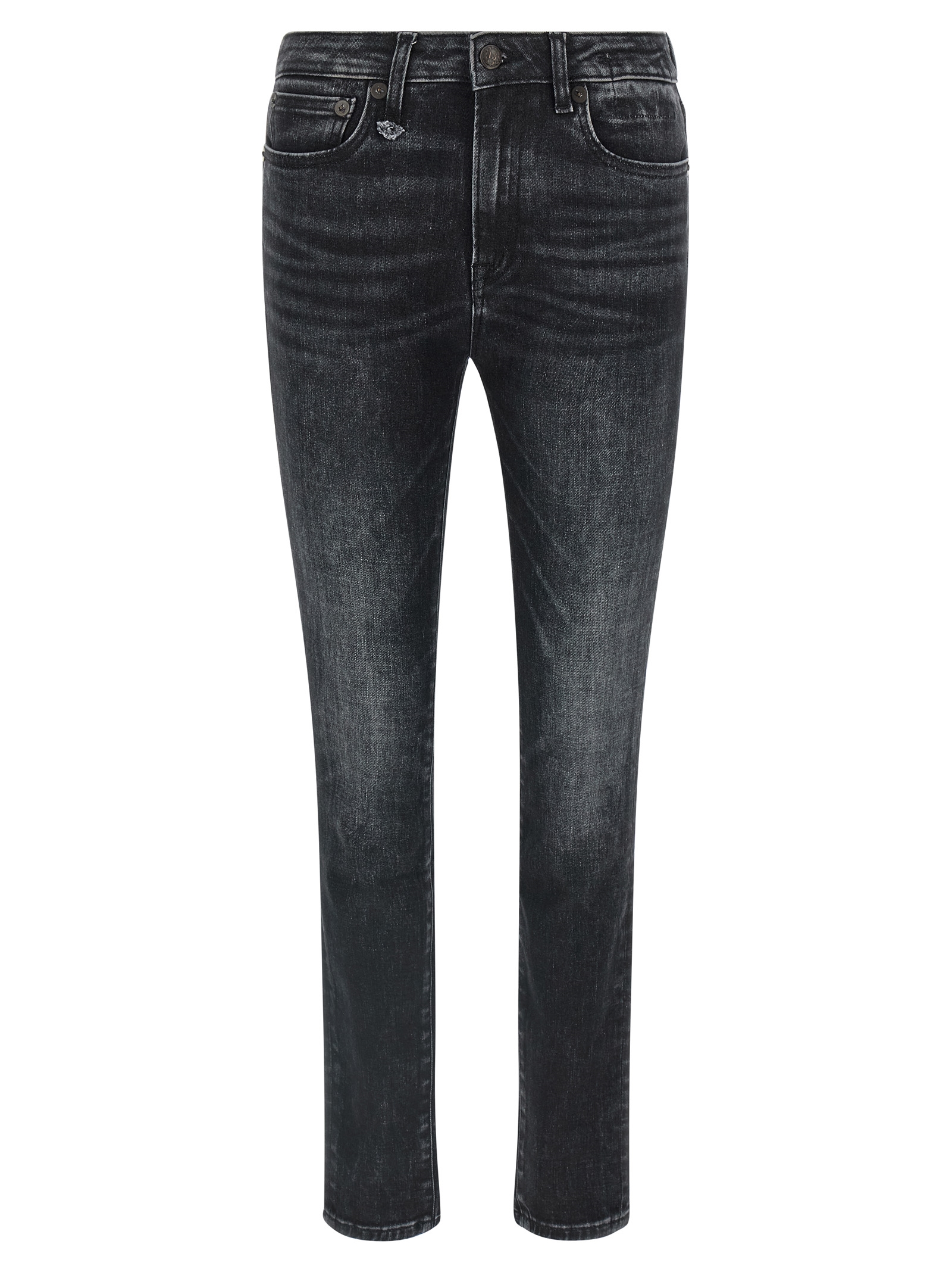 Black Cotton Jeans Denim