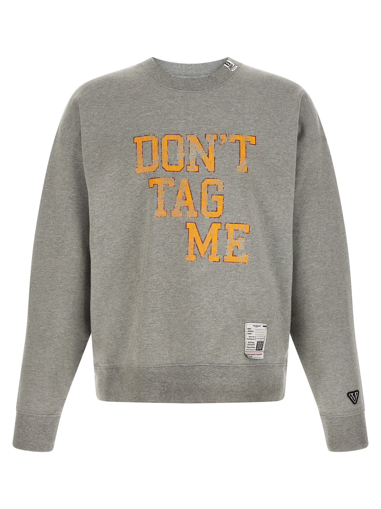 Gray Cotton Sweatshirt