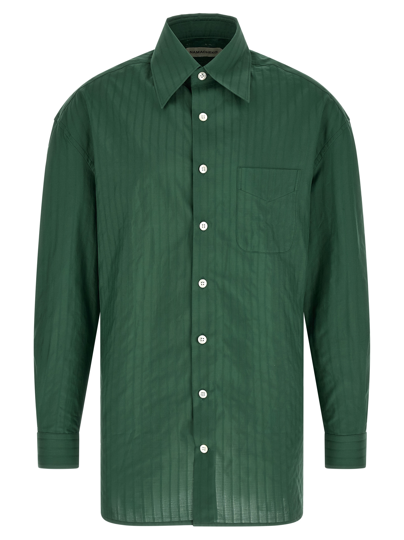Bicolor Cotton Blouse