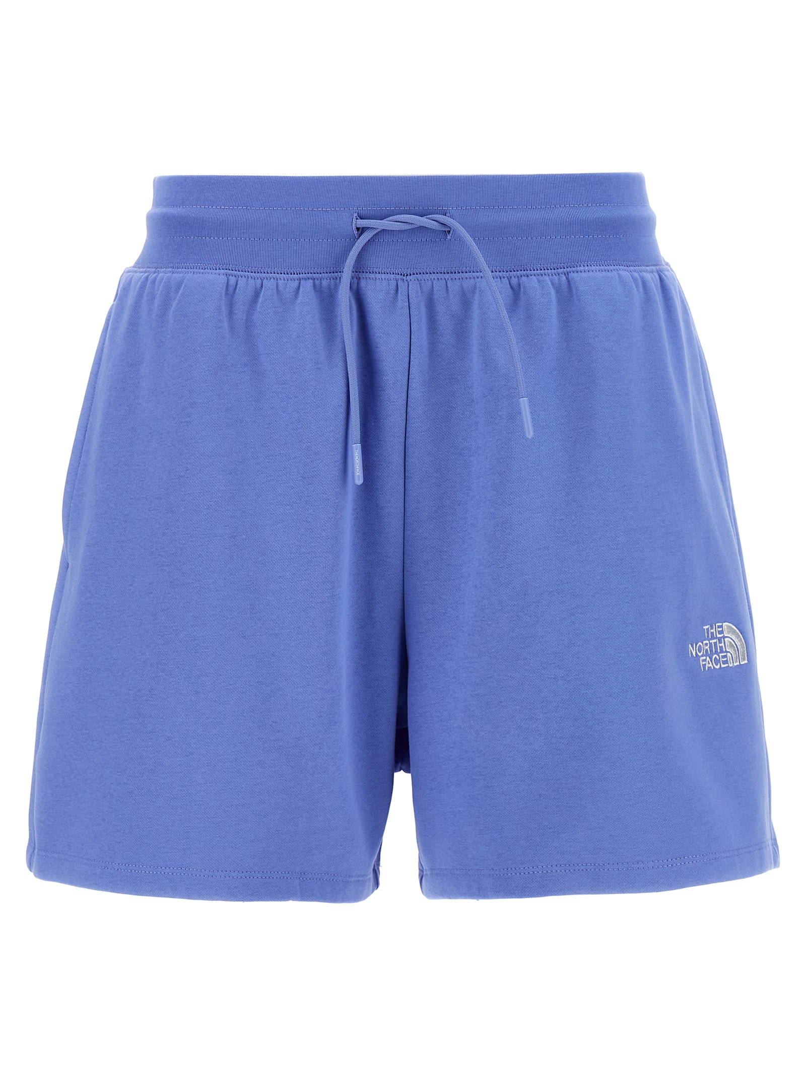 Blue Cotton Bermuda Shorts