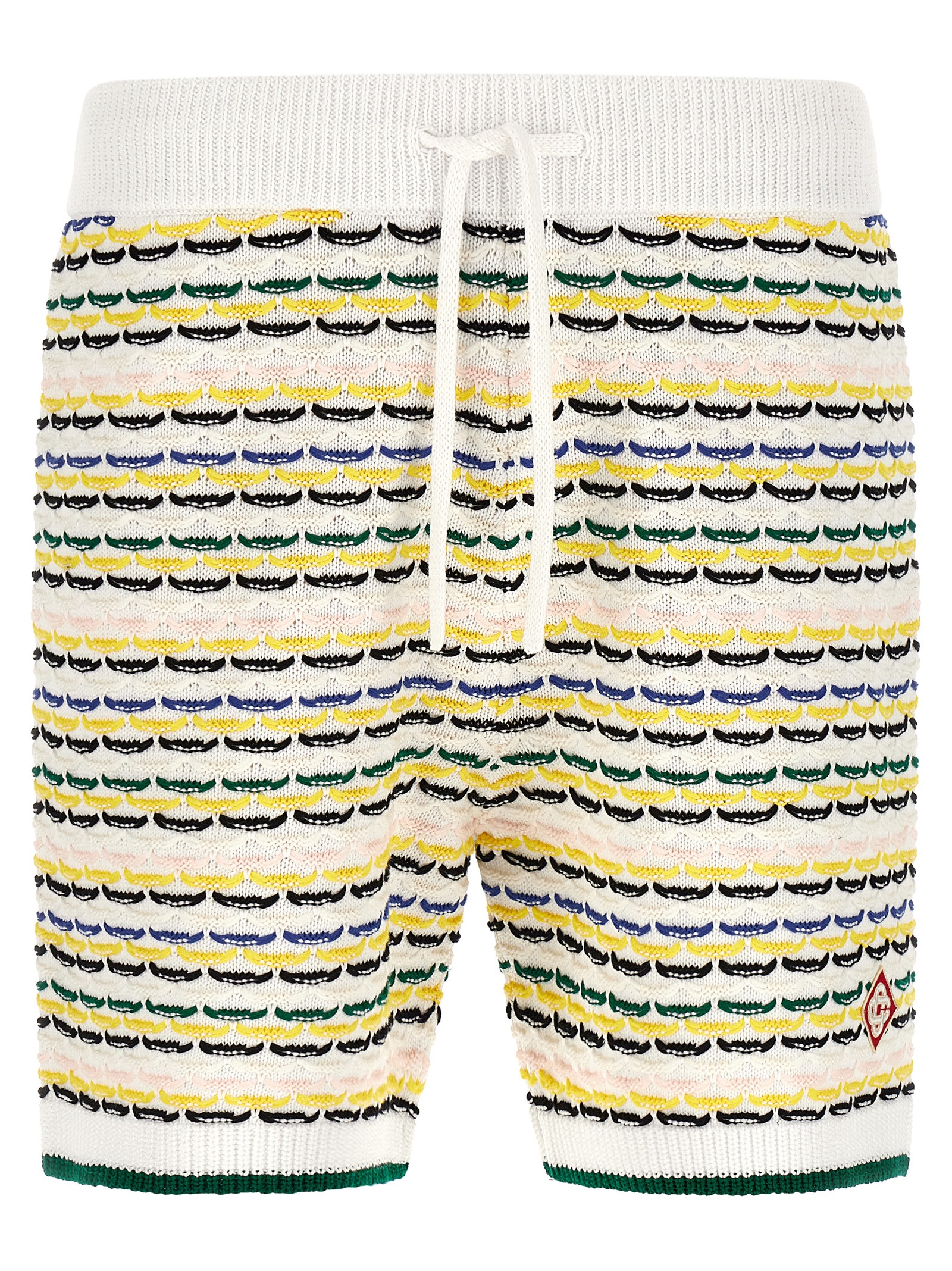 Multicolor Cotton Bermuda Shorts