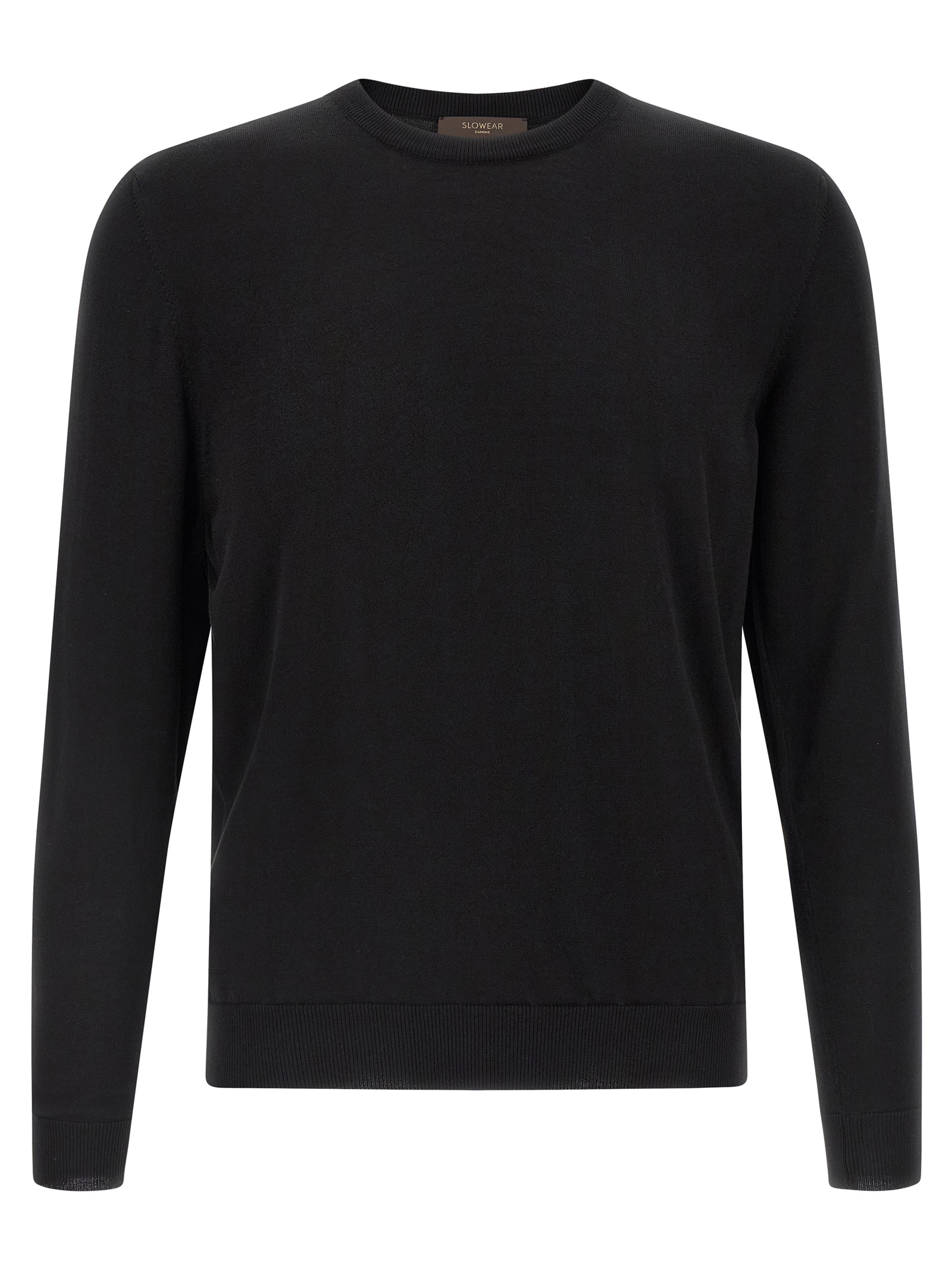 Black Cotton Cardigan