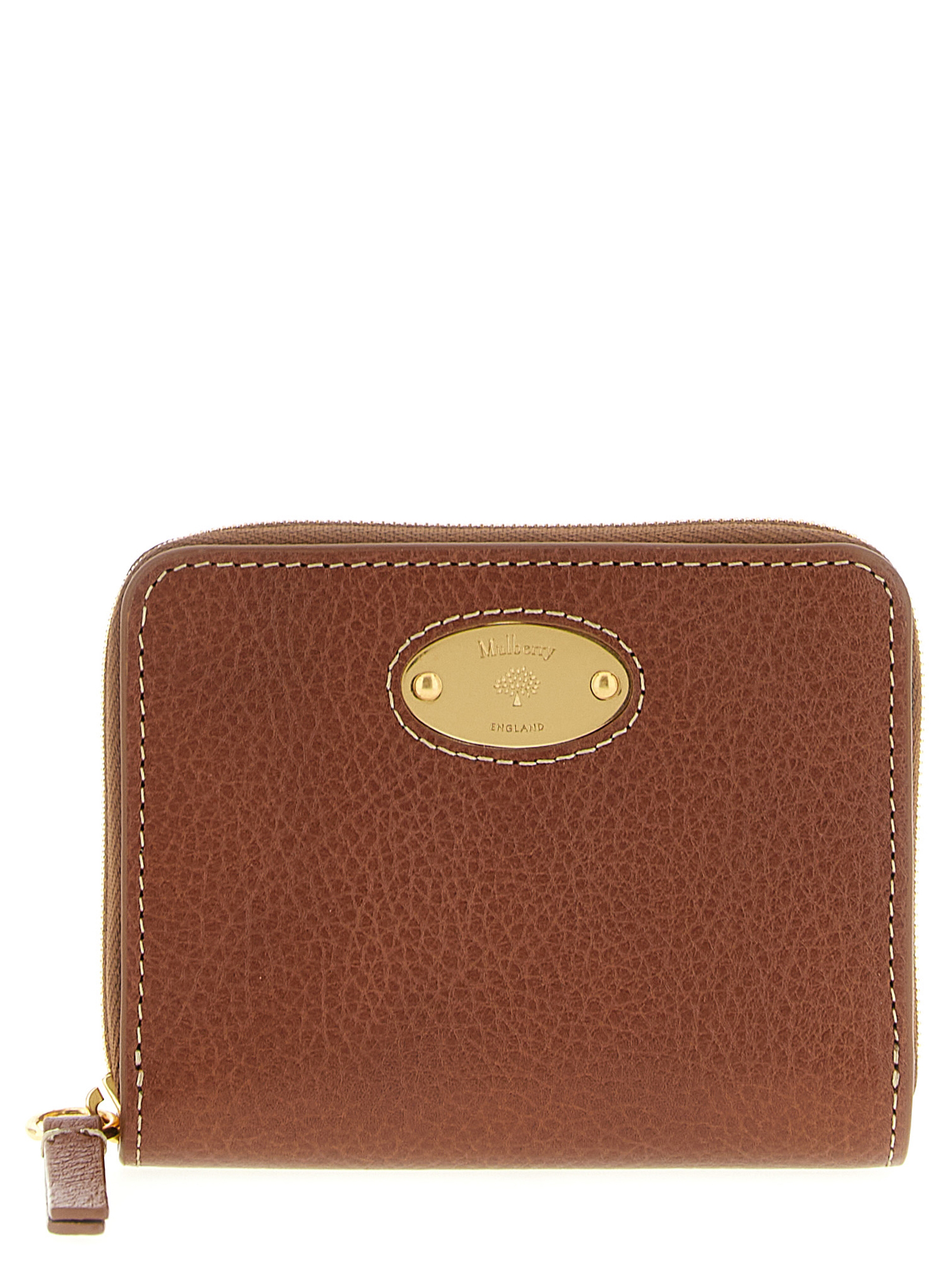 Mulberry Brown Bovine Leather Cardholder Accessory - Women
