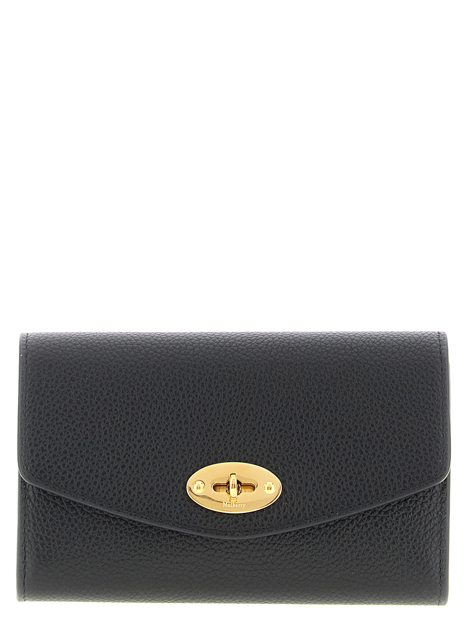Mulberry Black Bovine Leather Cardholder Accessory - Women