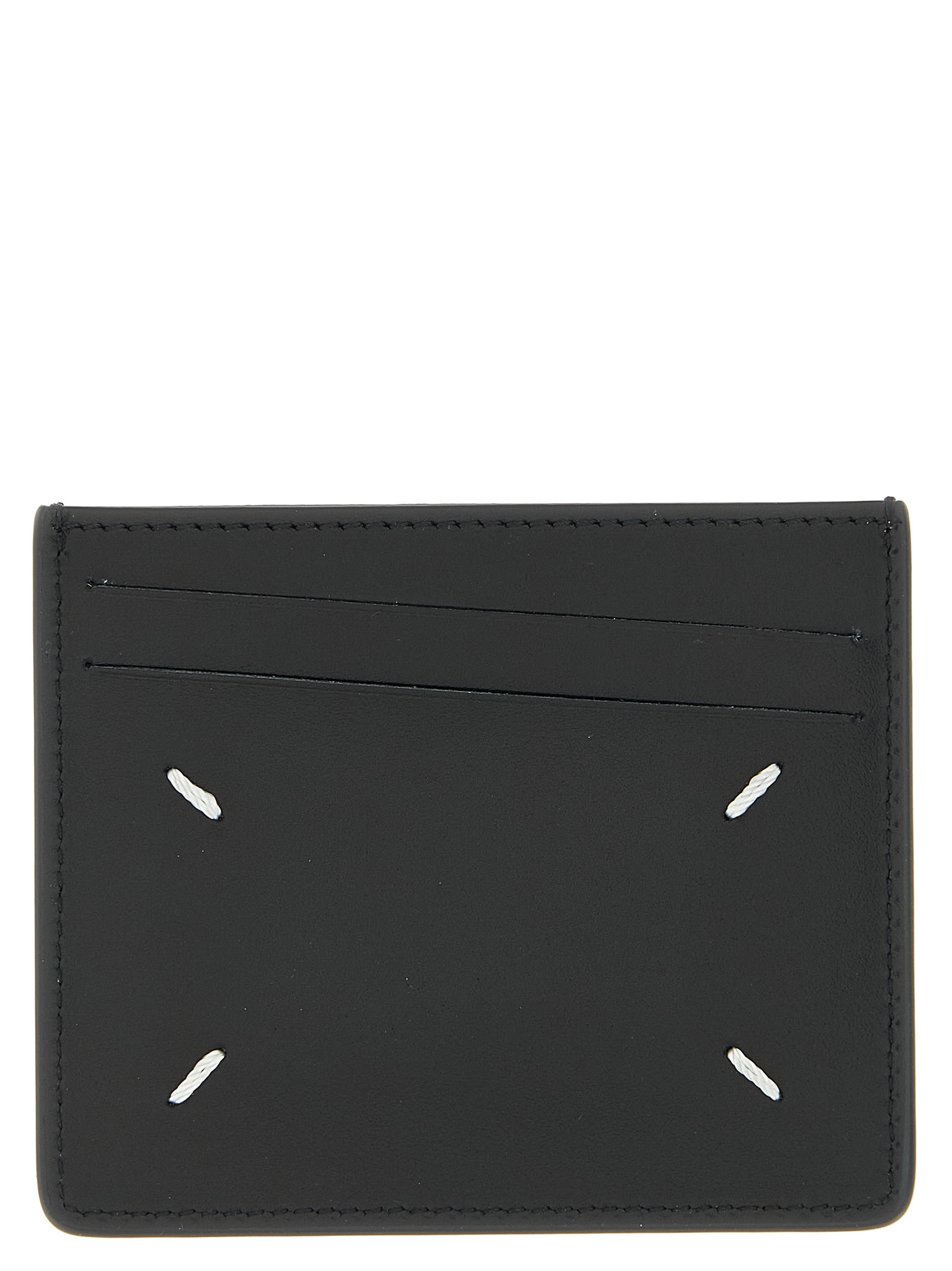 Maison Margiela Black Calfskin Cardholder Accessory - Men