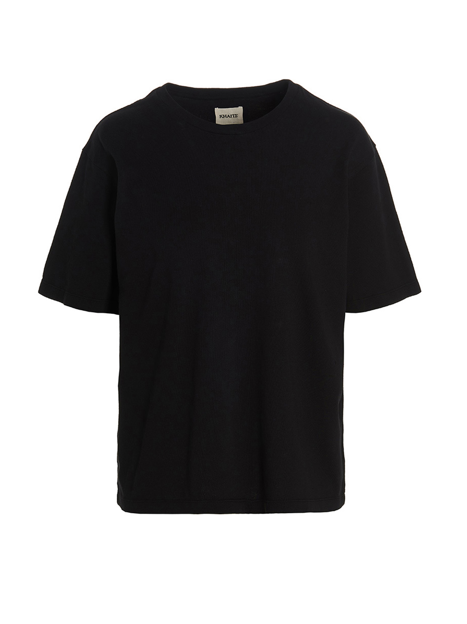 Black Cotton T-Shirt