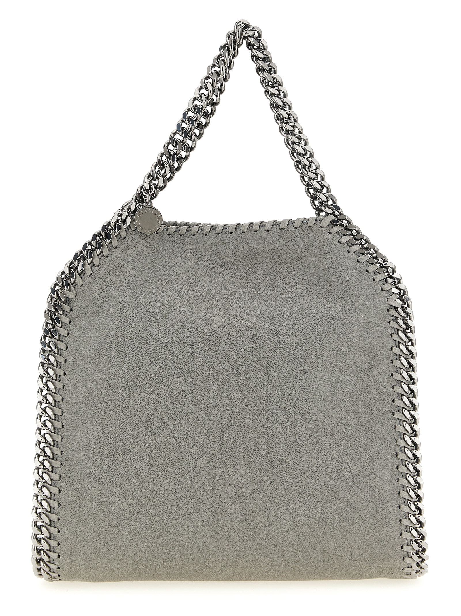 Gray Polyester Handbag