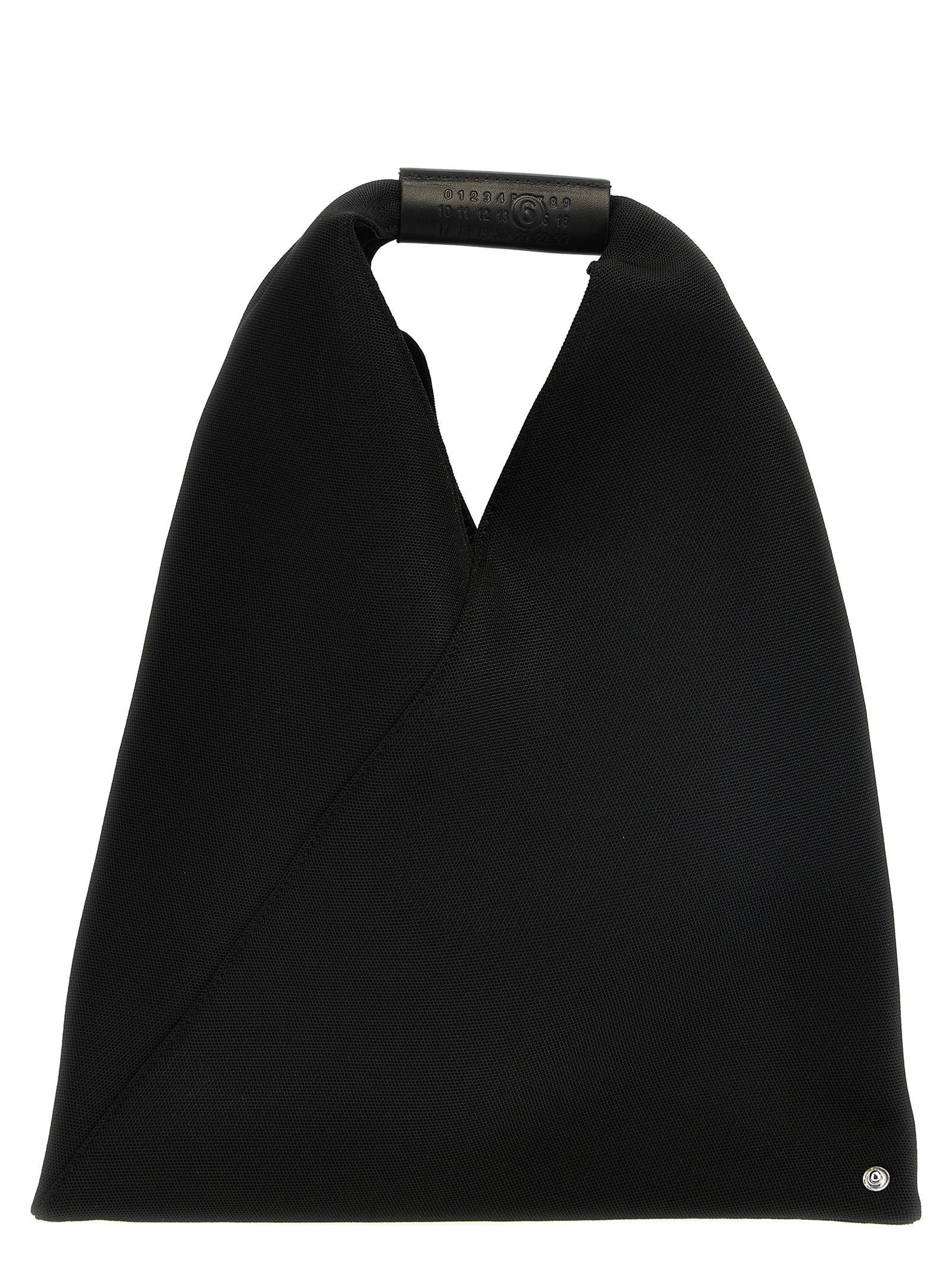 Black Polyester Shoulder Bag