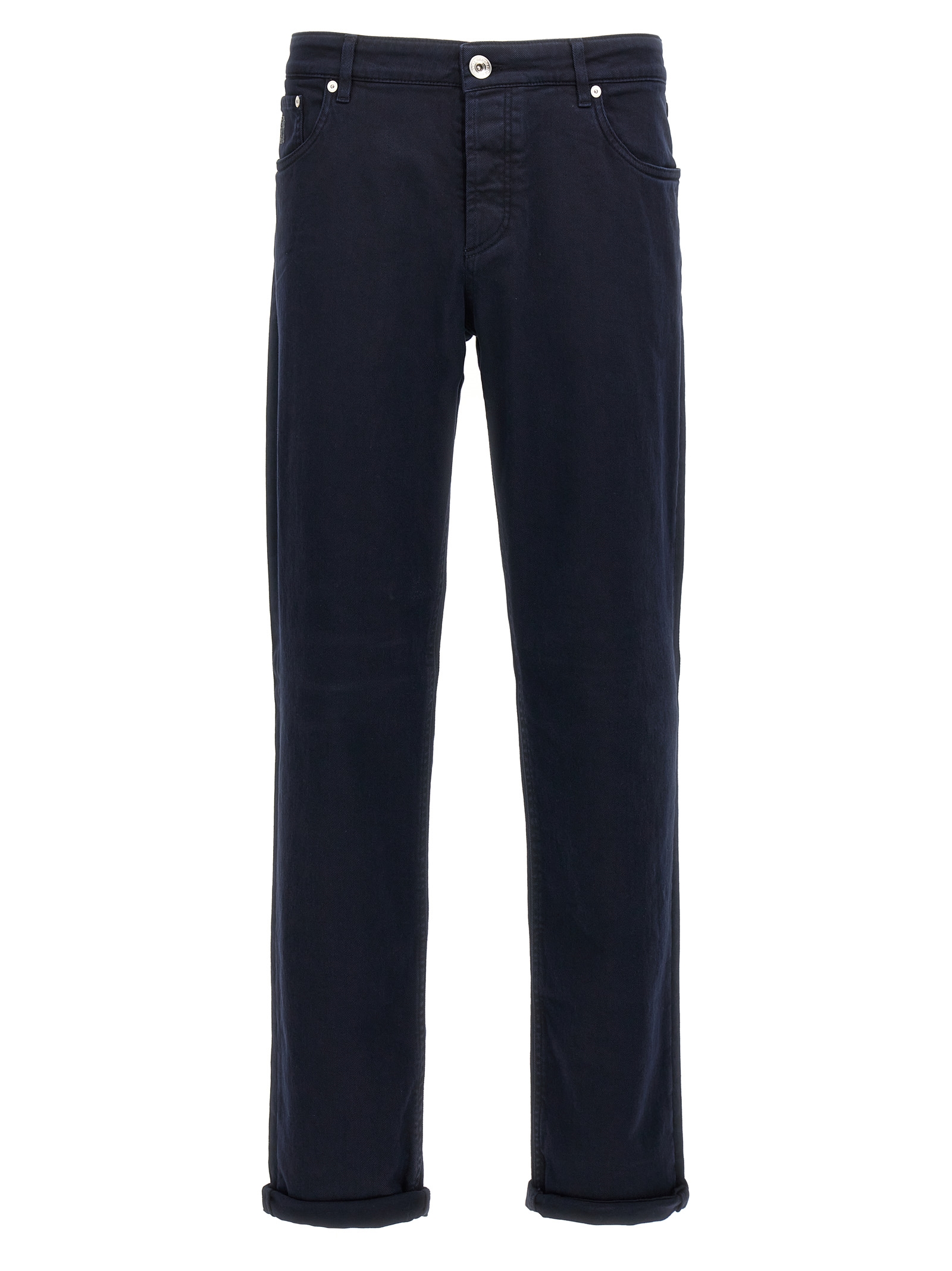 Blue Cotton Jeans Denim
