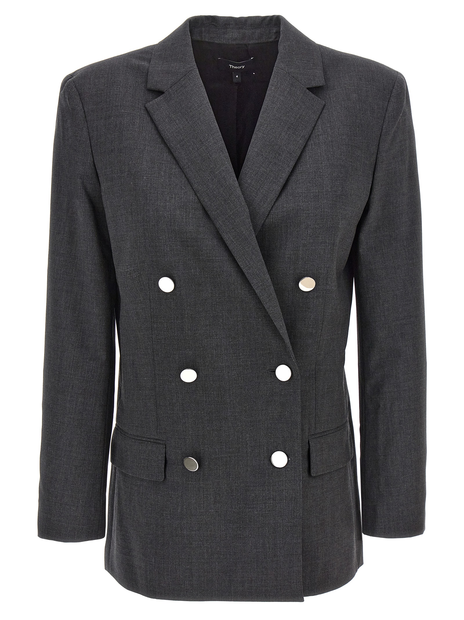 Gray Wool Blazer
