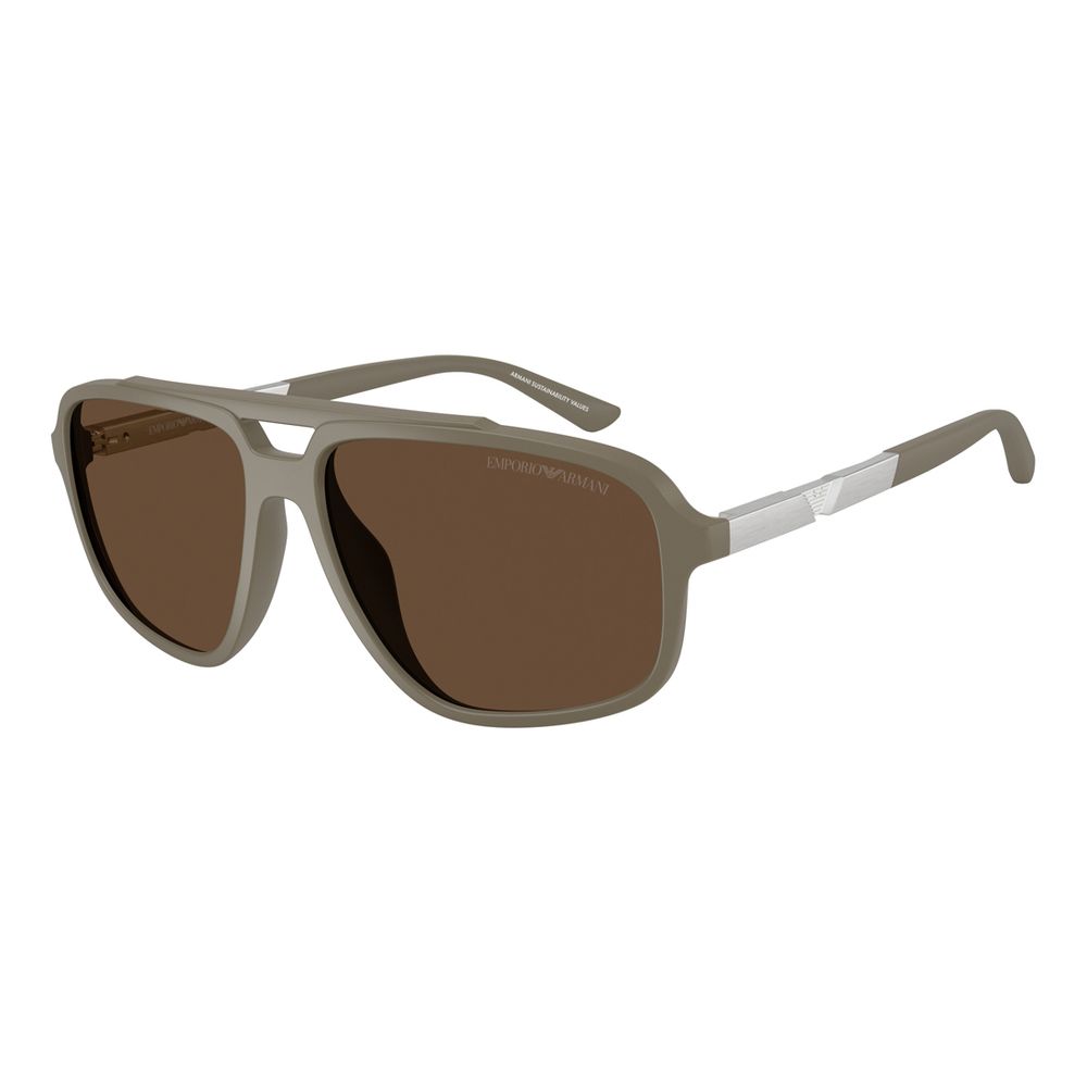 Beige Injected Sunglasses