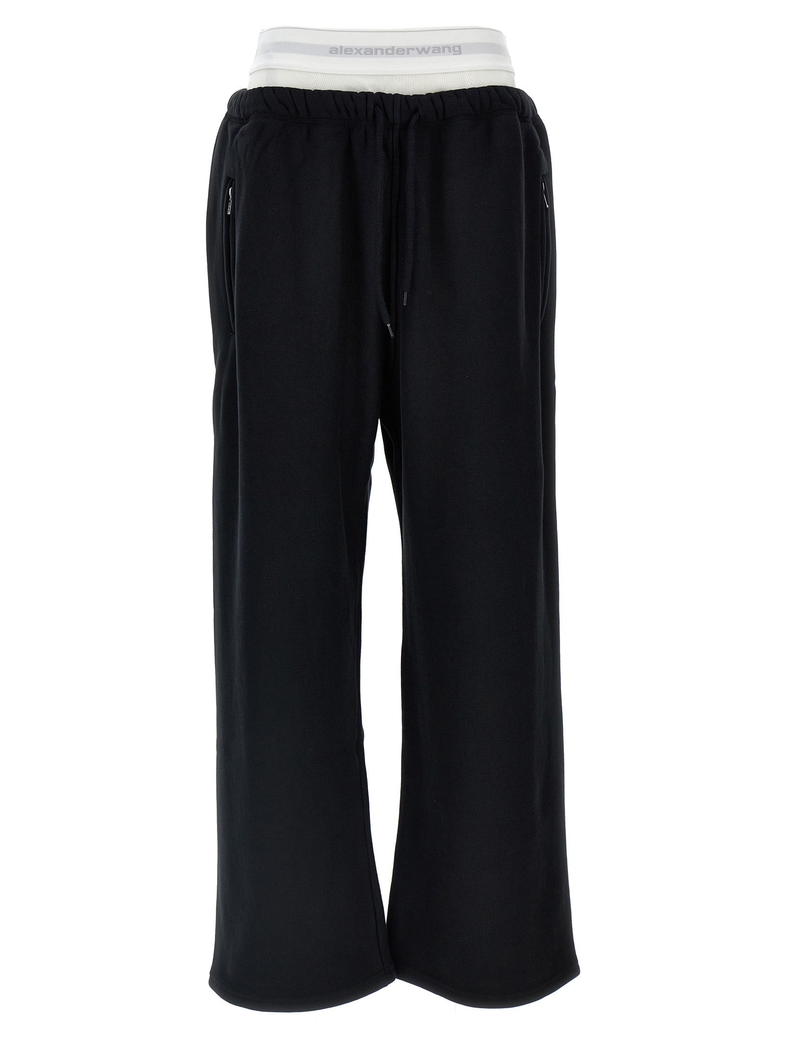 Black Cotton Joggers (Workout Pants)