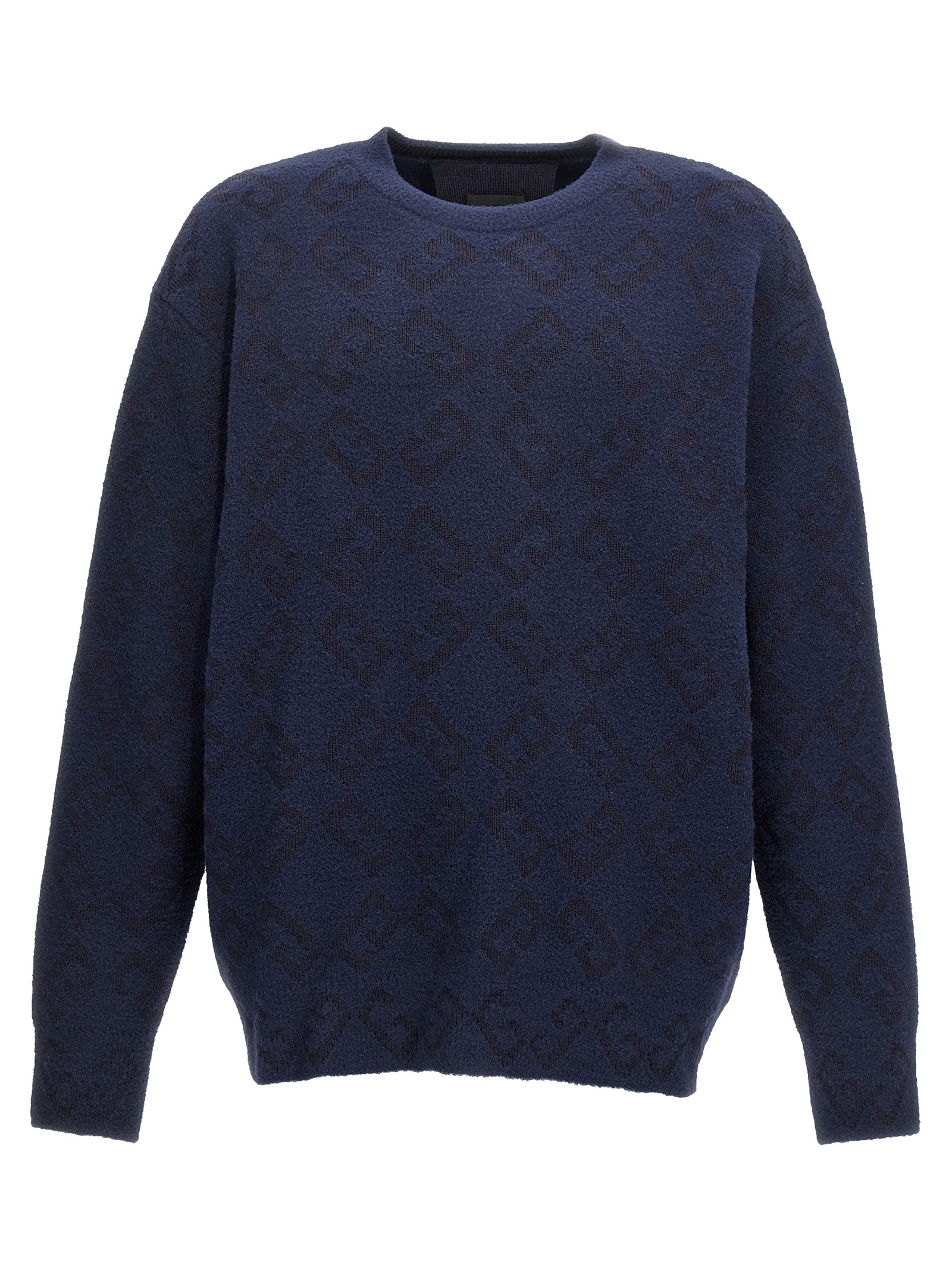 Blue Wool Cardigan