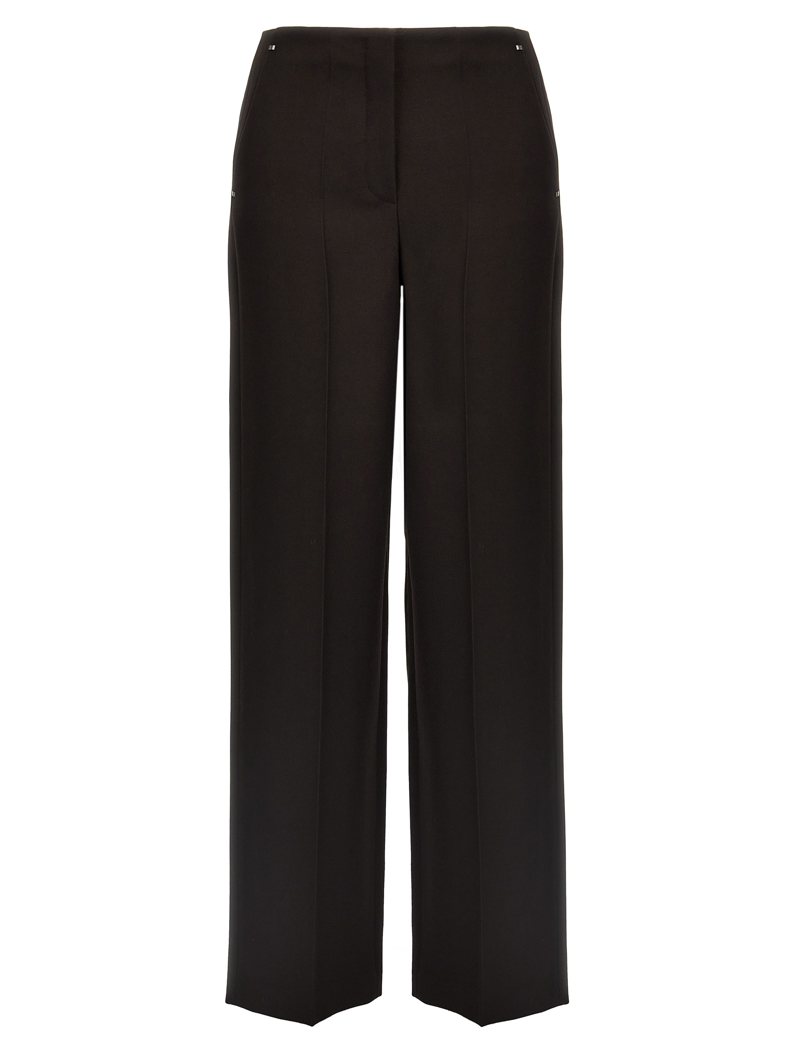 Purple Virgin Wool Dress Pants