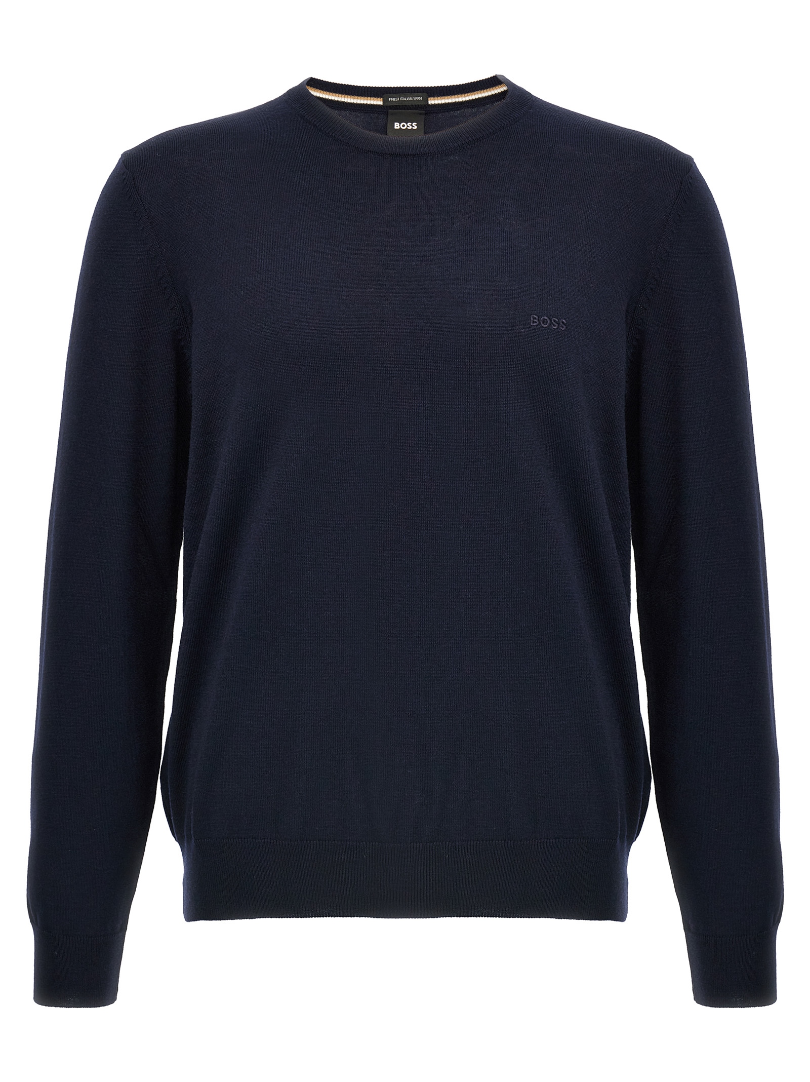 Blue Virgin Wool Cardigan