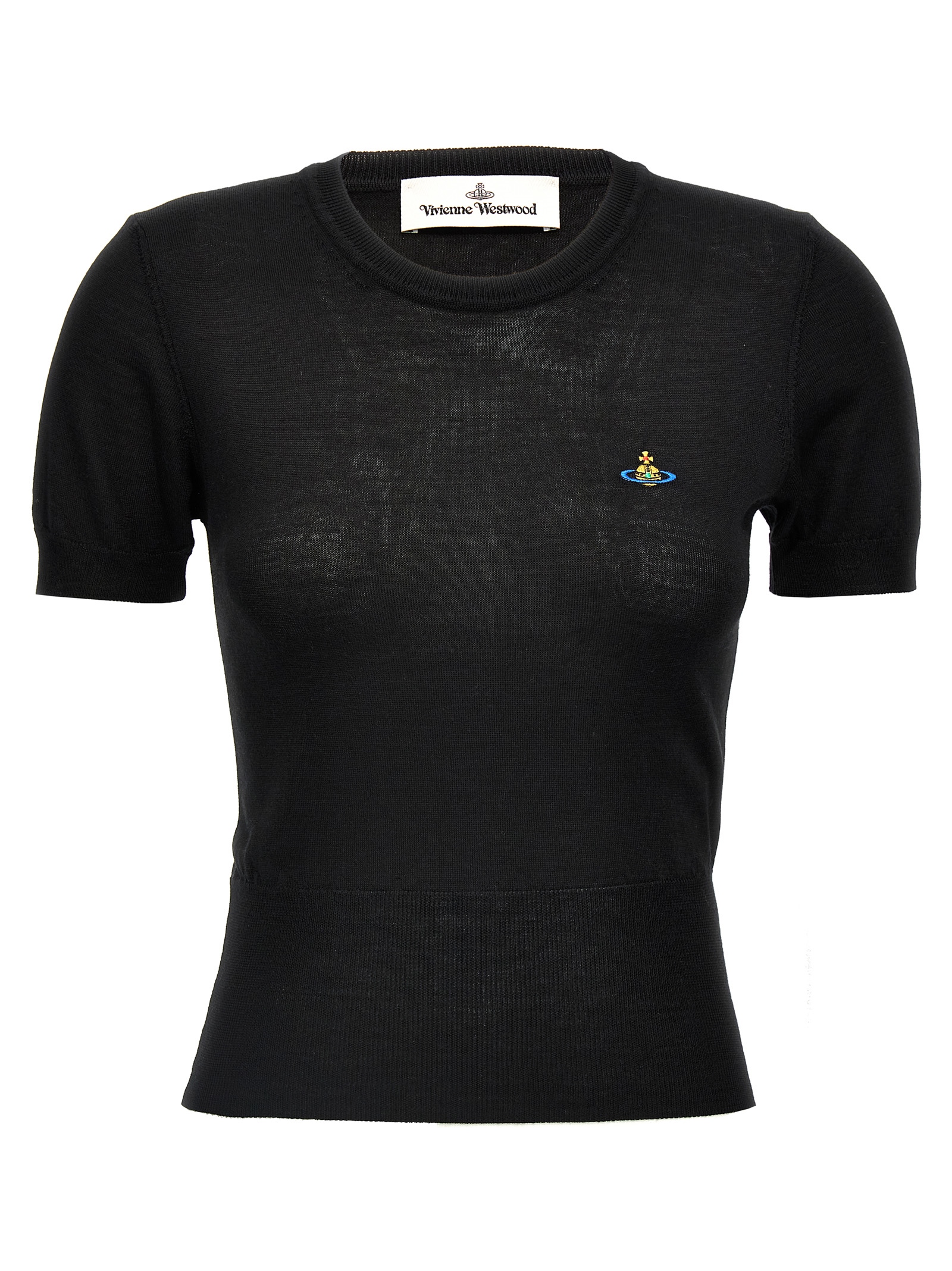 Black Wool T-Shirt
