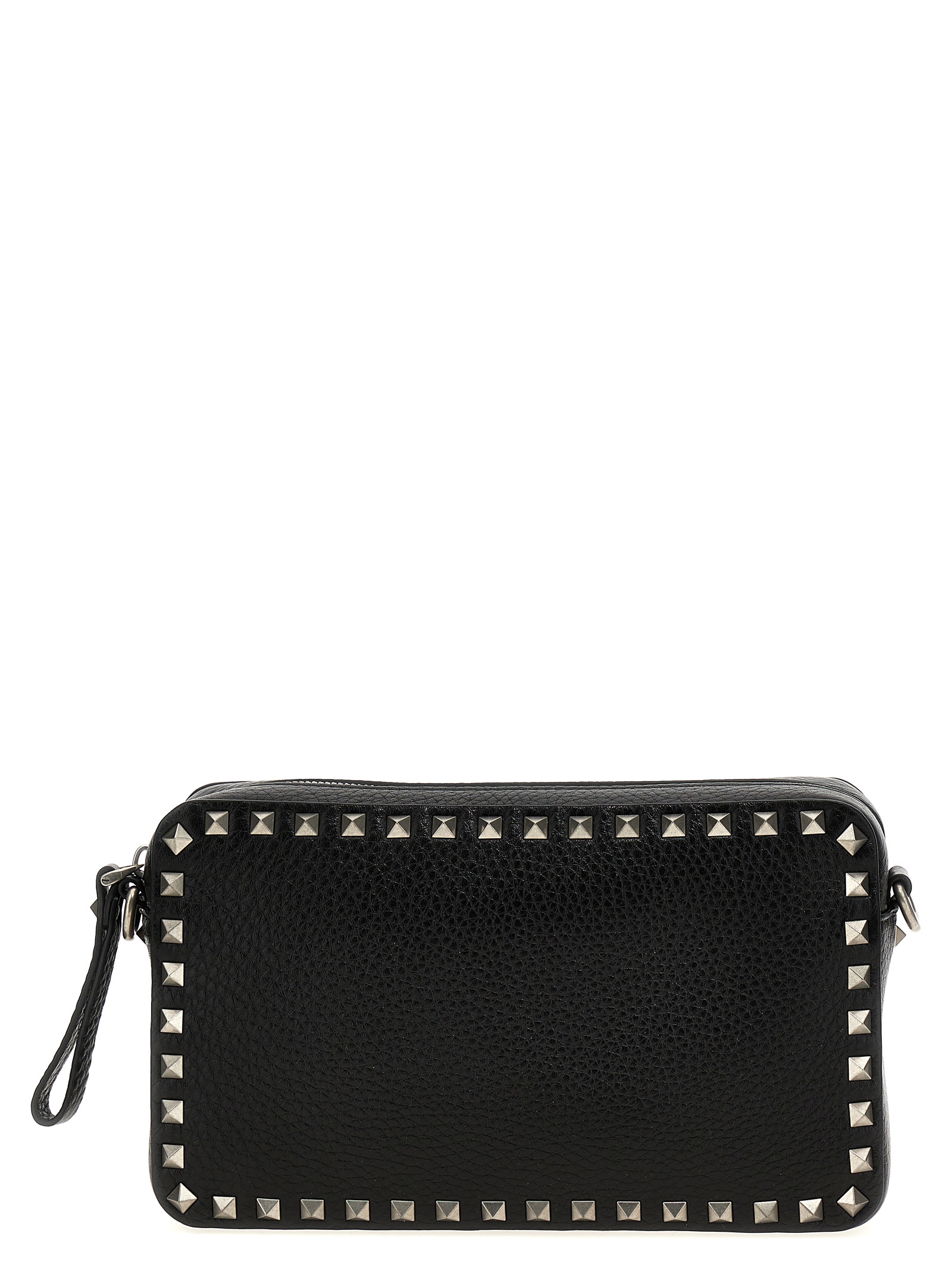 Valentino Garavani Black Calfskin Crossbody Bag - Men
