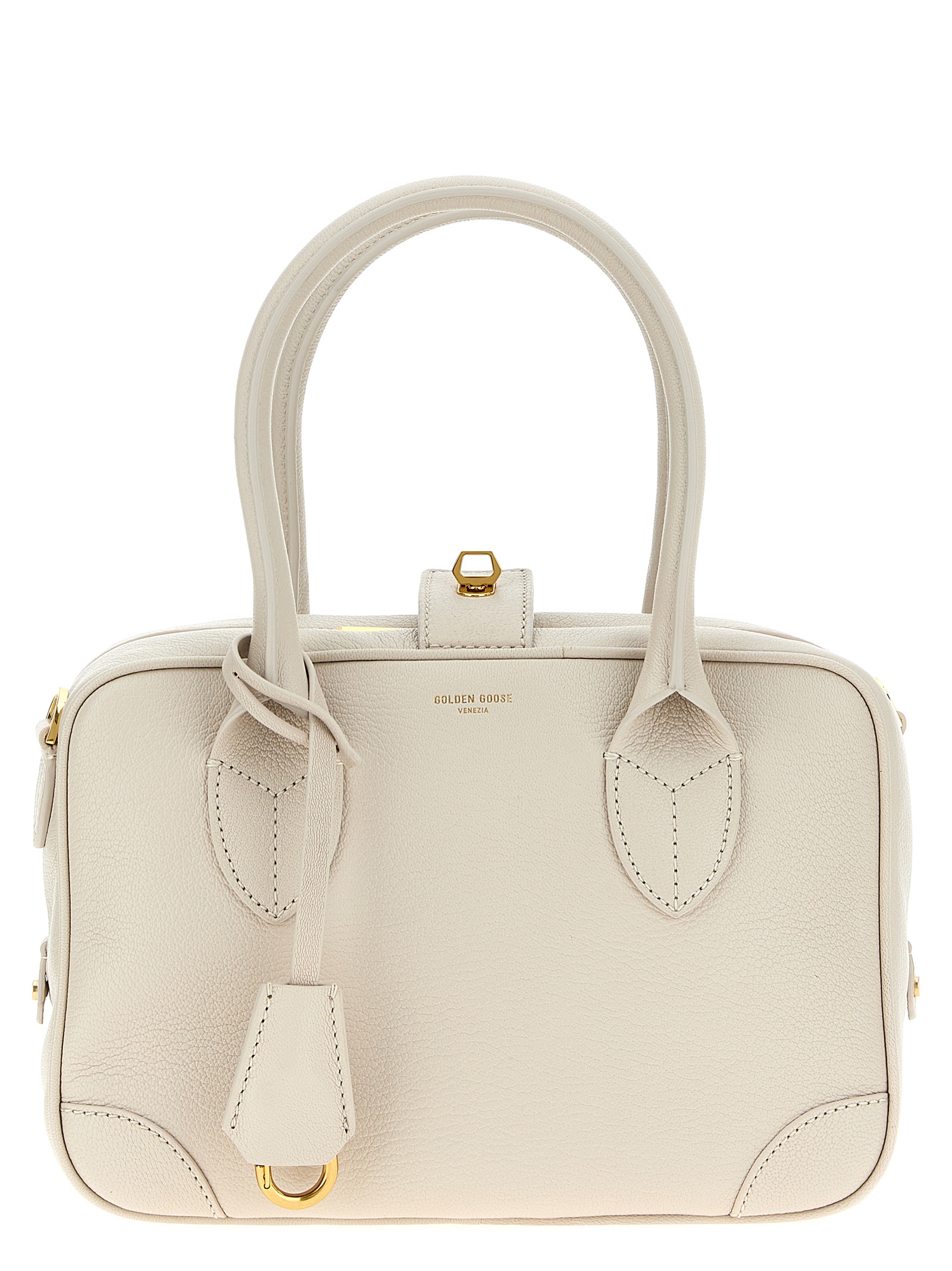 Golden Goose White Goatskin Women's Handbag
