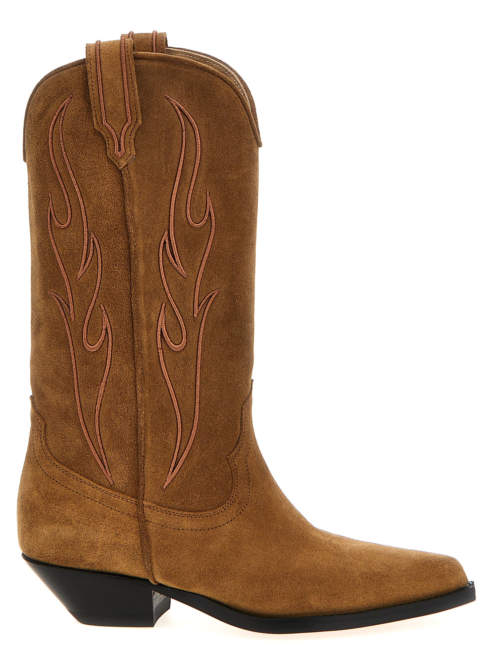 Sonora Brown Calfskin Chelsea Boots - Women
