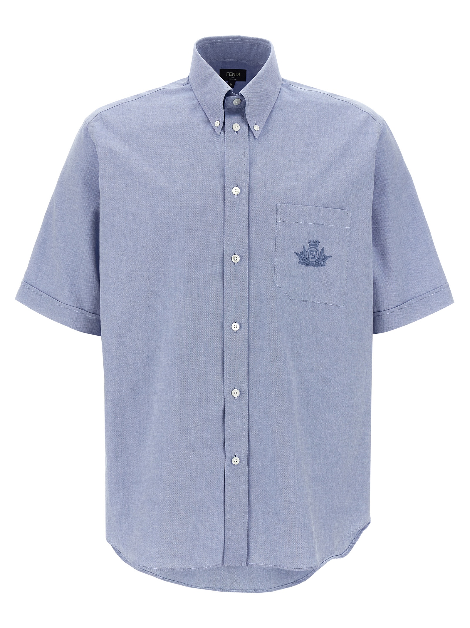 Blue Cotton Blouse
