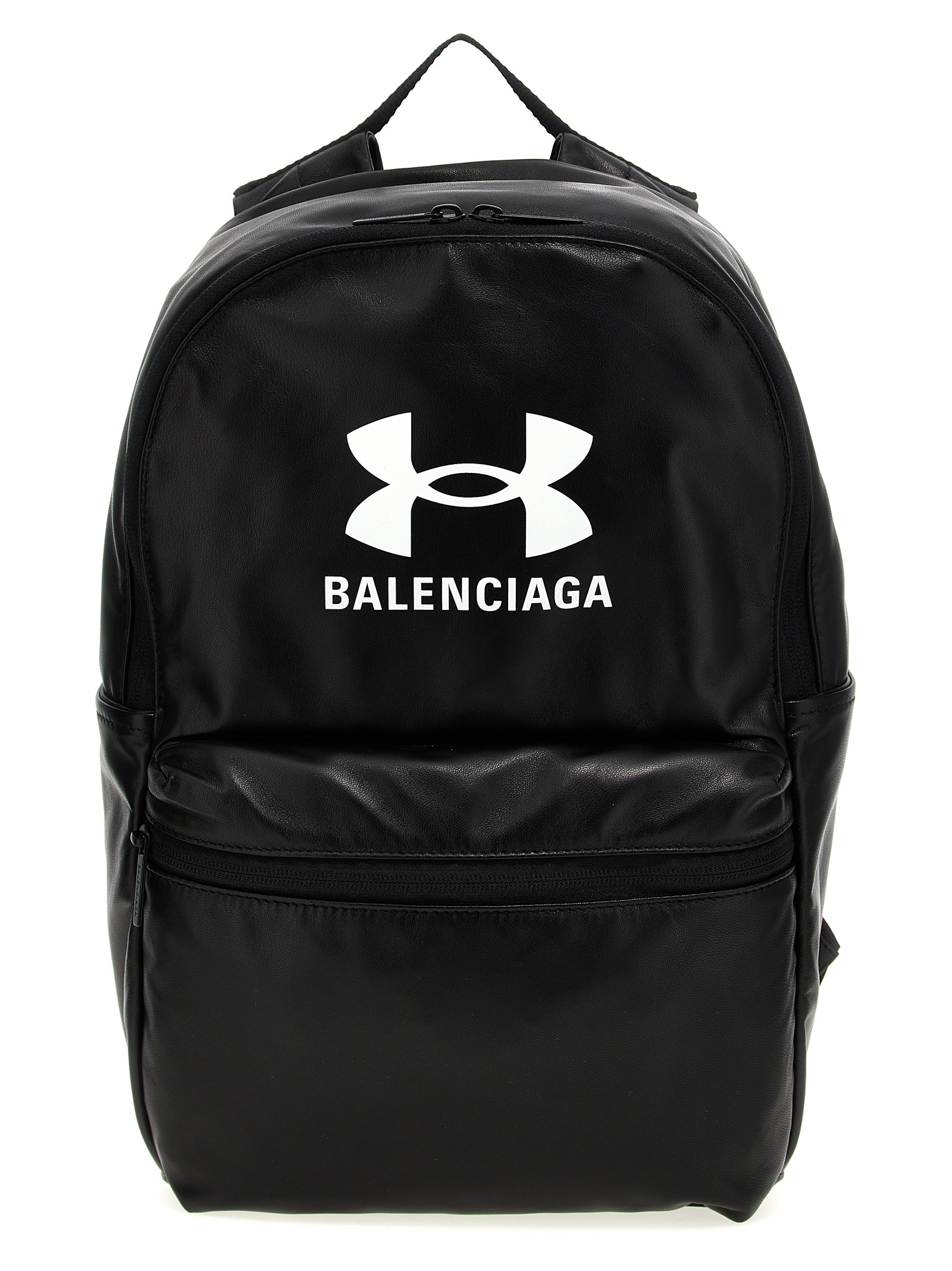 Bicolor Lamb Leather Backpack