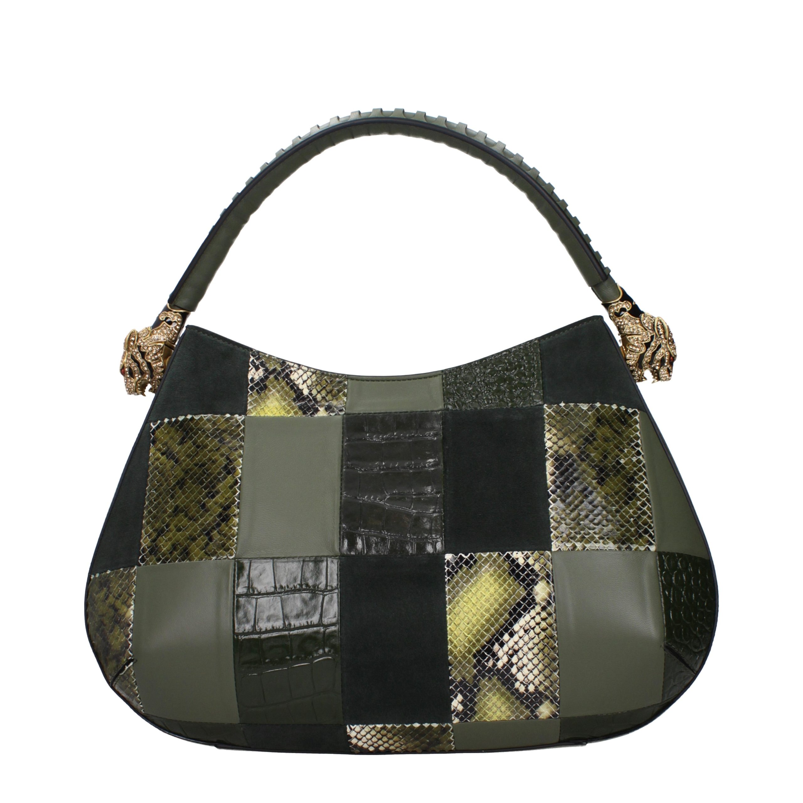 Green Leather Handbag
