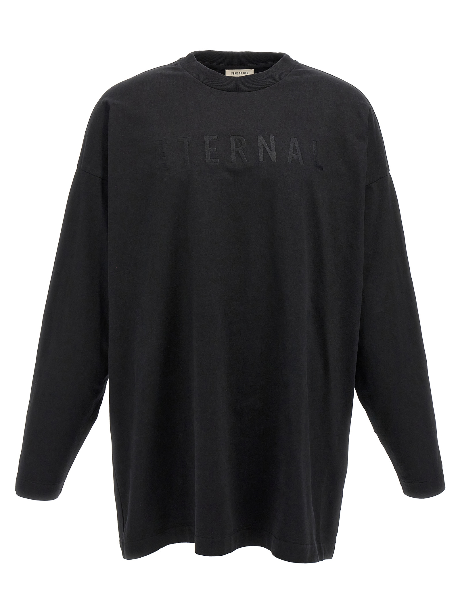 Black Cotton T-Shirt