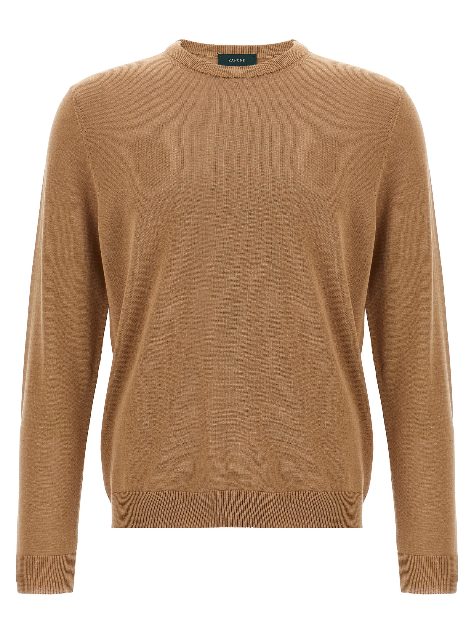 Beige Cotton Cardigan