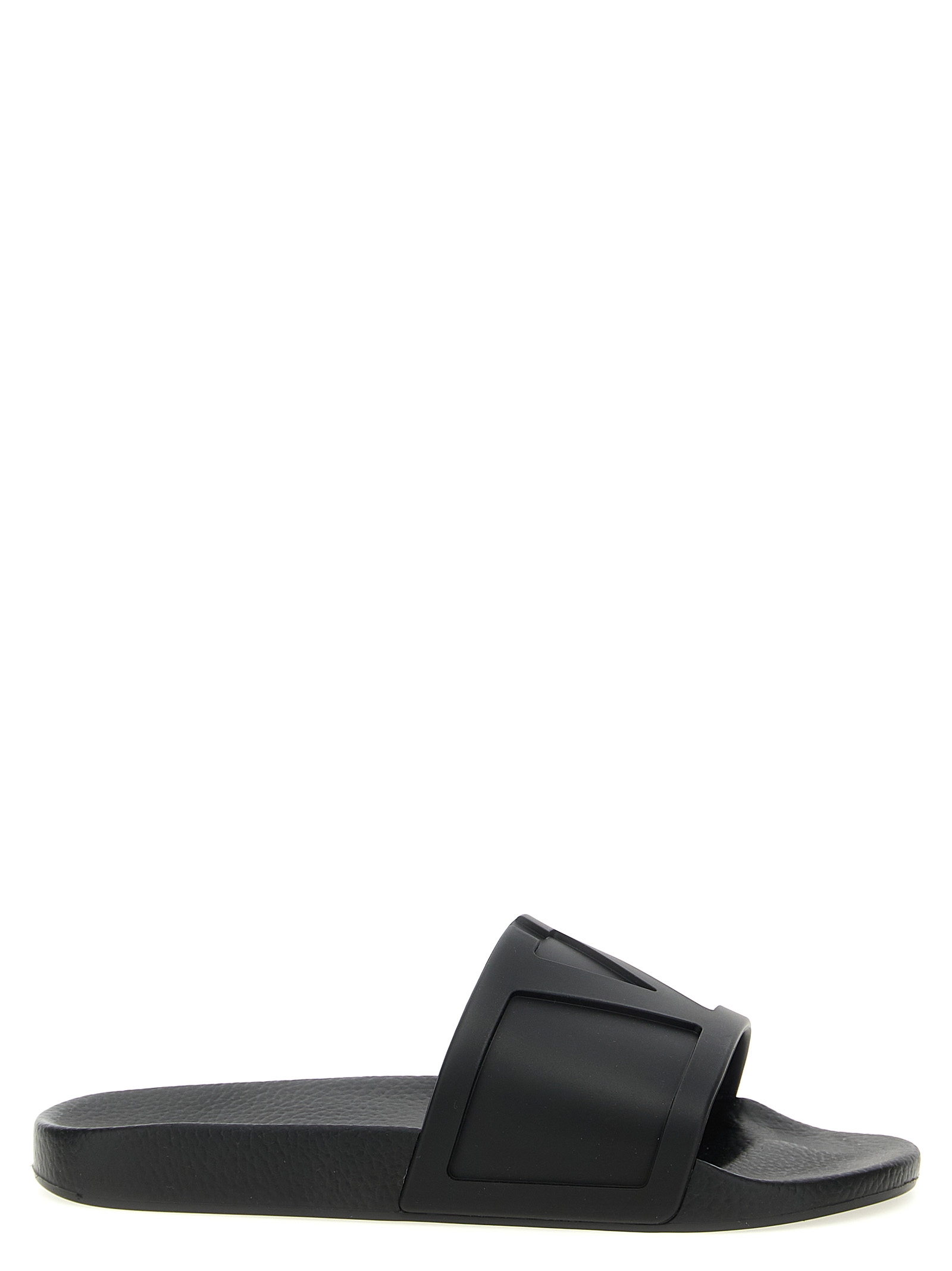 Black Plastic Slides