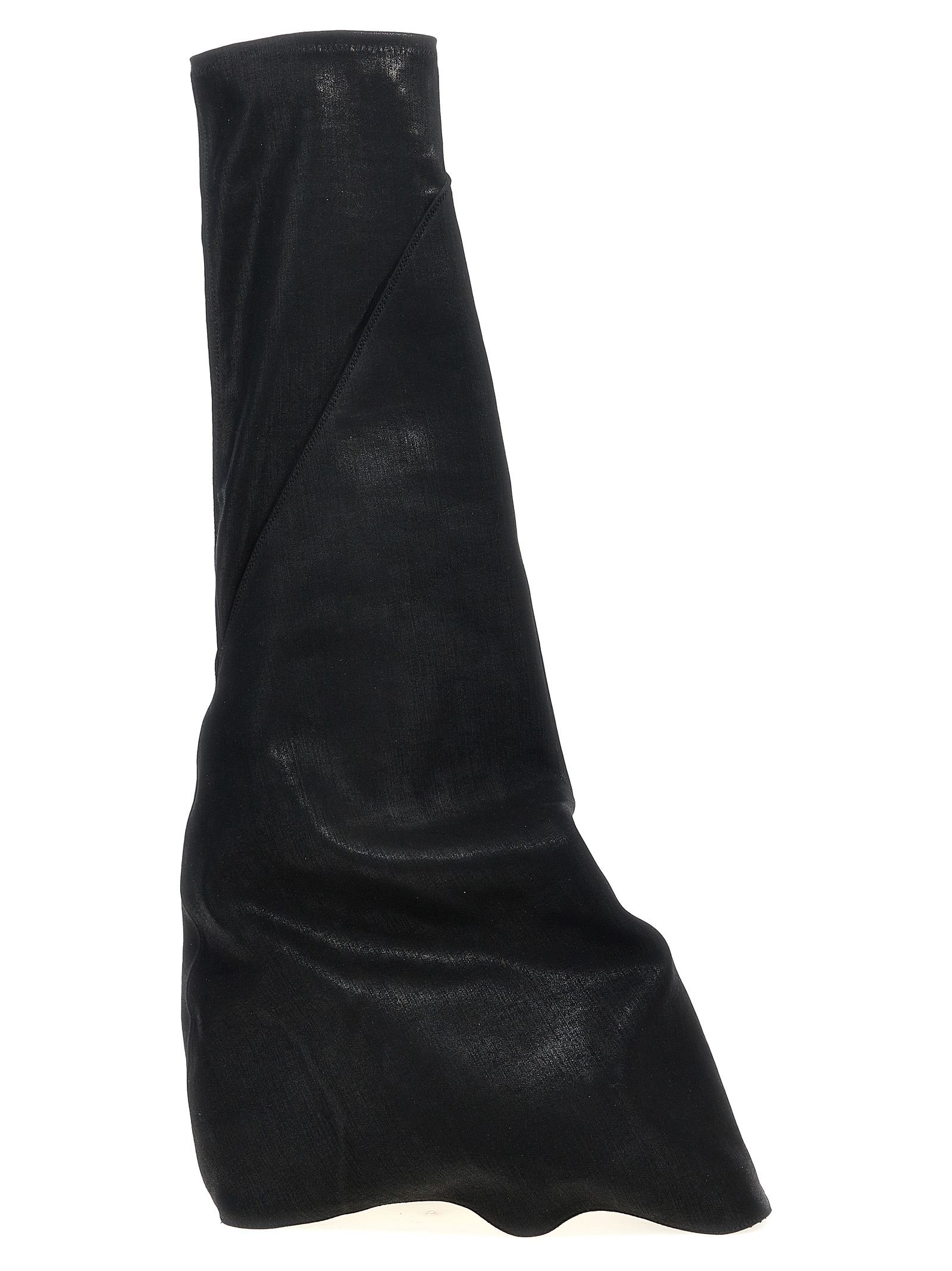 Black Cotton Over The Knee