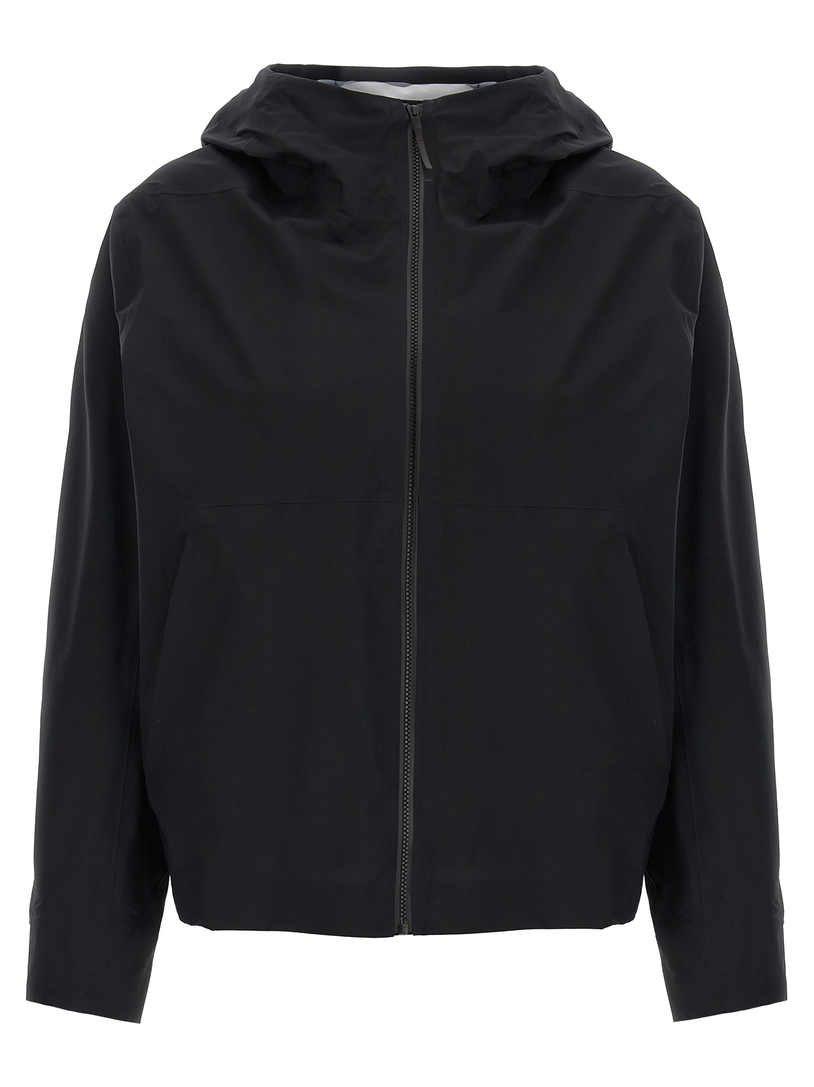 Black Nylon Shell Jacket