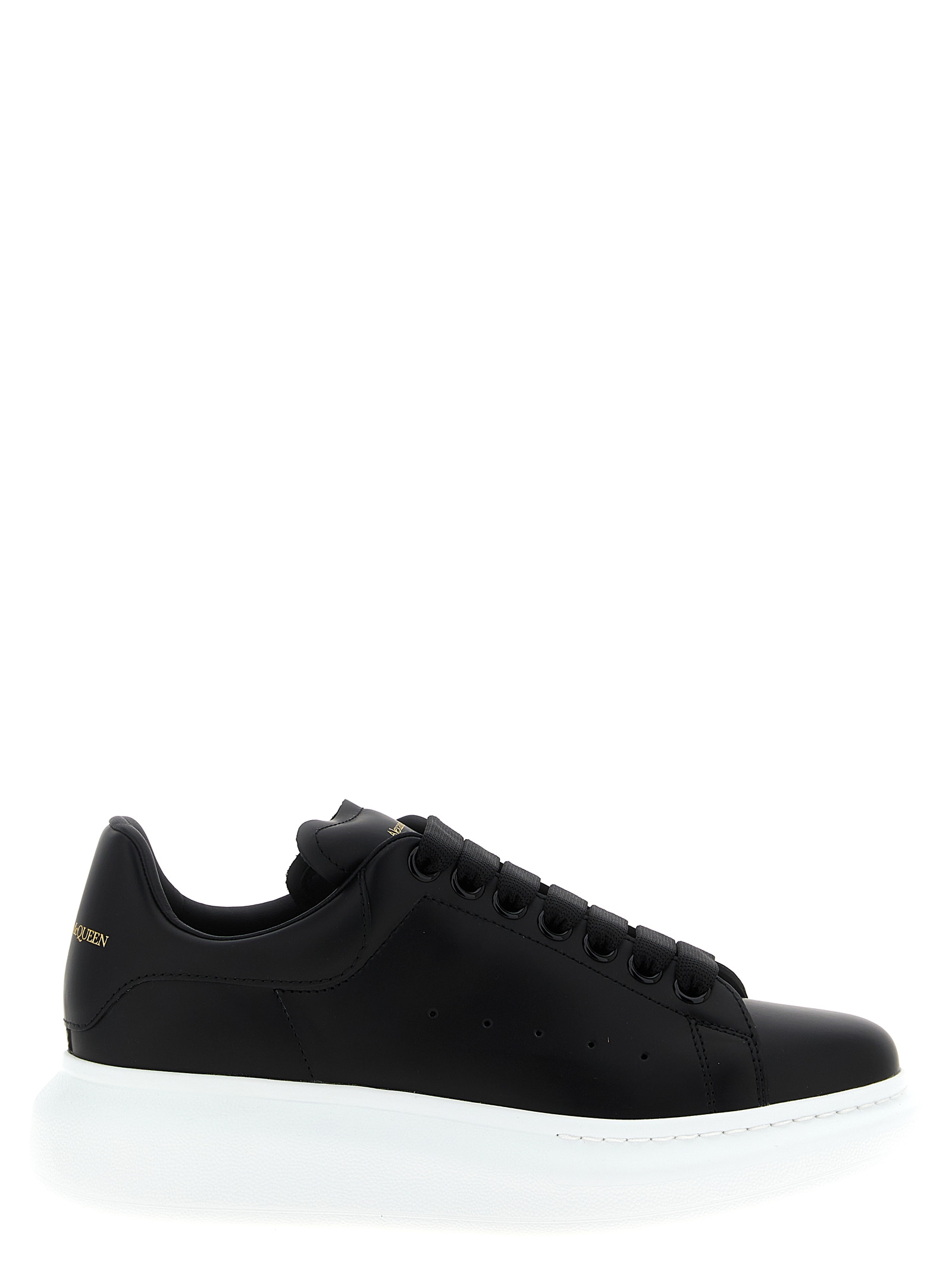 Bicolor Bovine Leather Low Top Sneakers