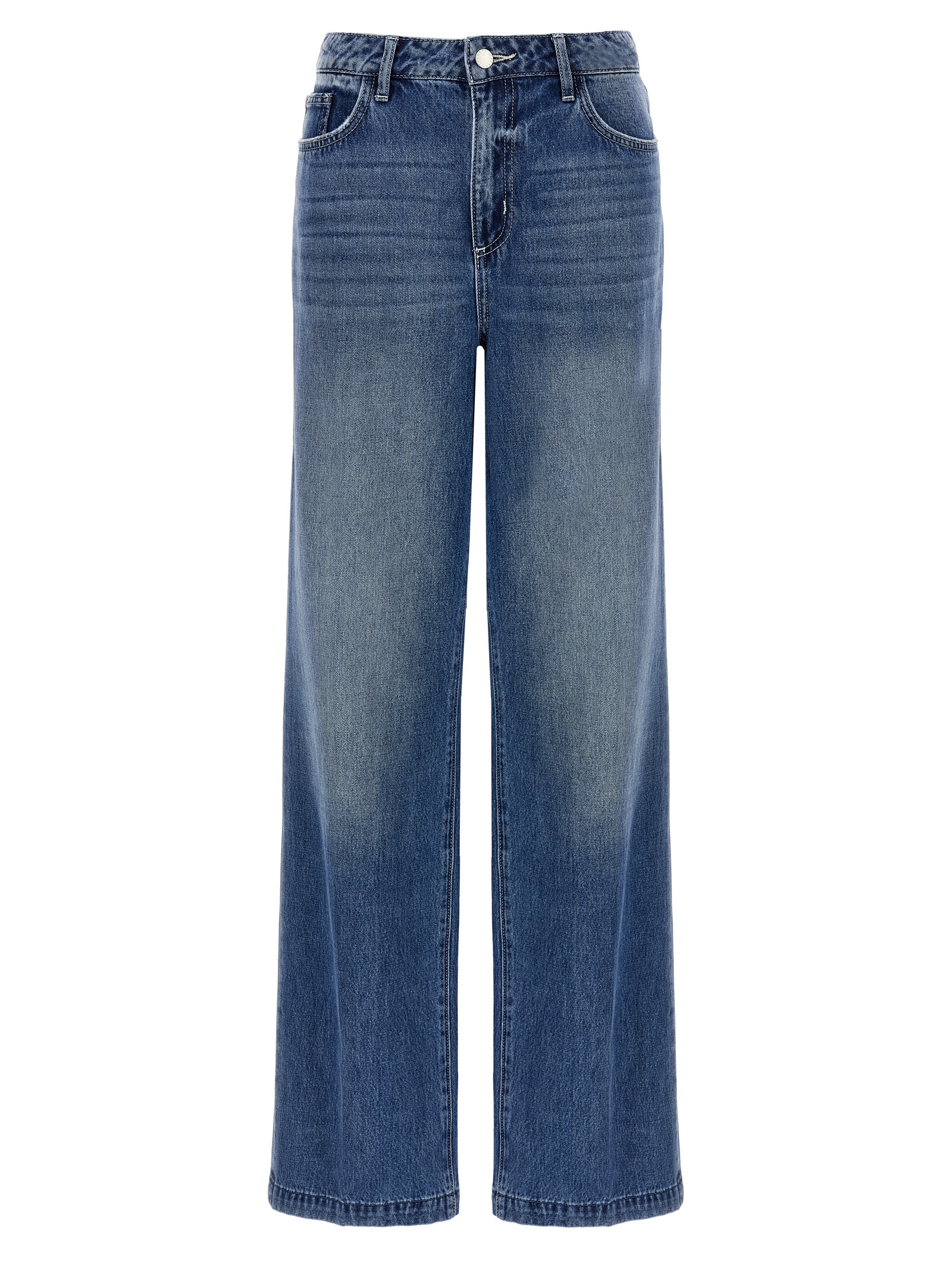 Blue Cotton Jeans Denim