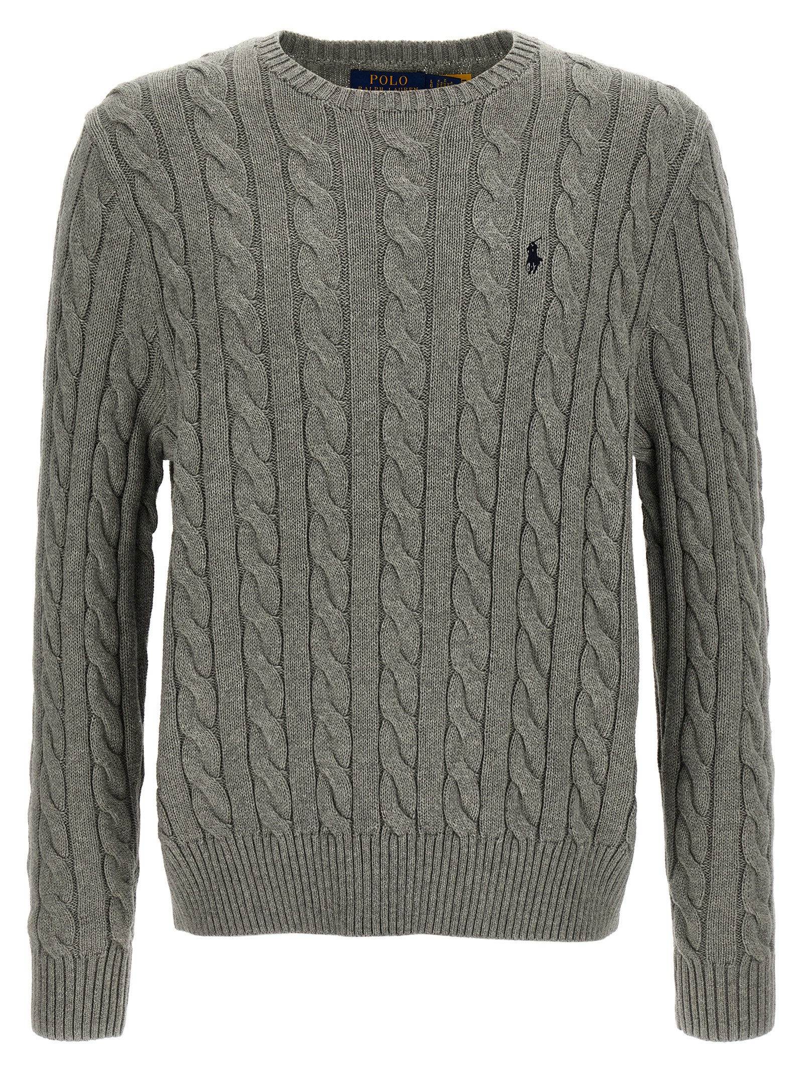 Gray Cotton Cardigan