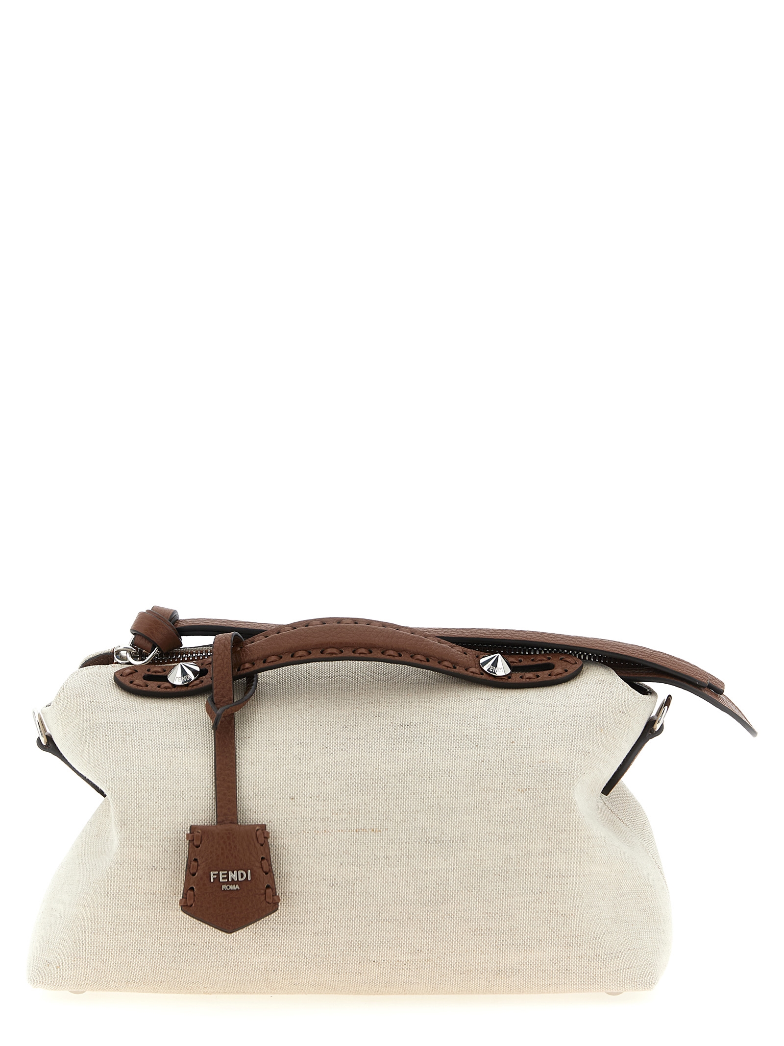 Fendi Beige Polyethylene Handbag Bag - Women