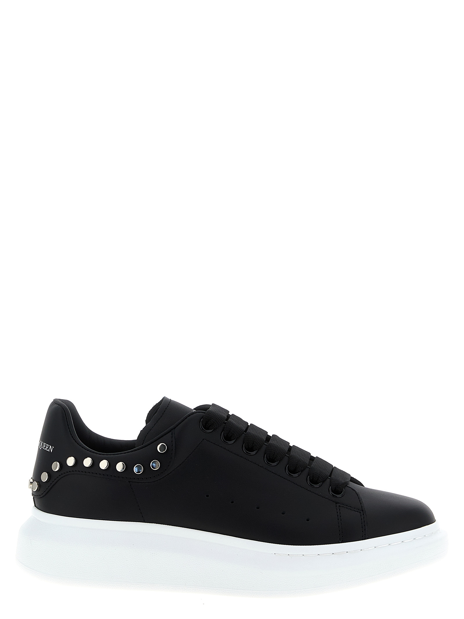 Black Calfskin Chunky Sneakers