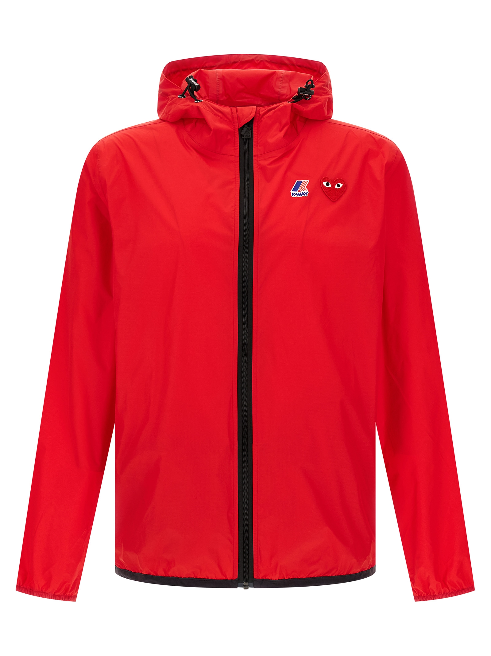 Comme Des GarçOns Play Multicolor Nylon Shell Jacket Clothing - Women
