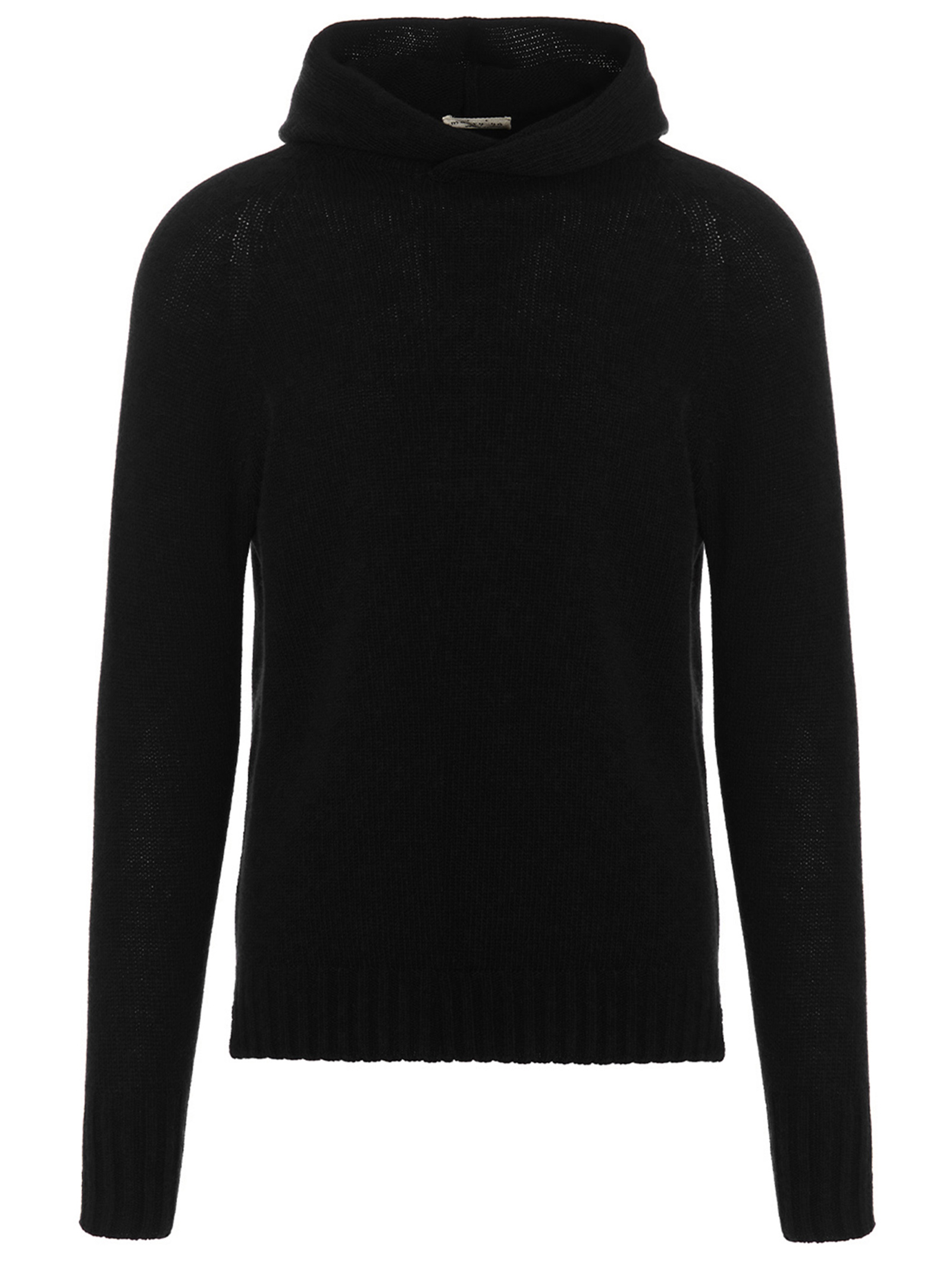Black Virgin Wool Cardigan