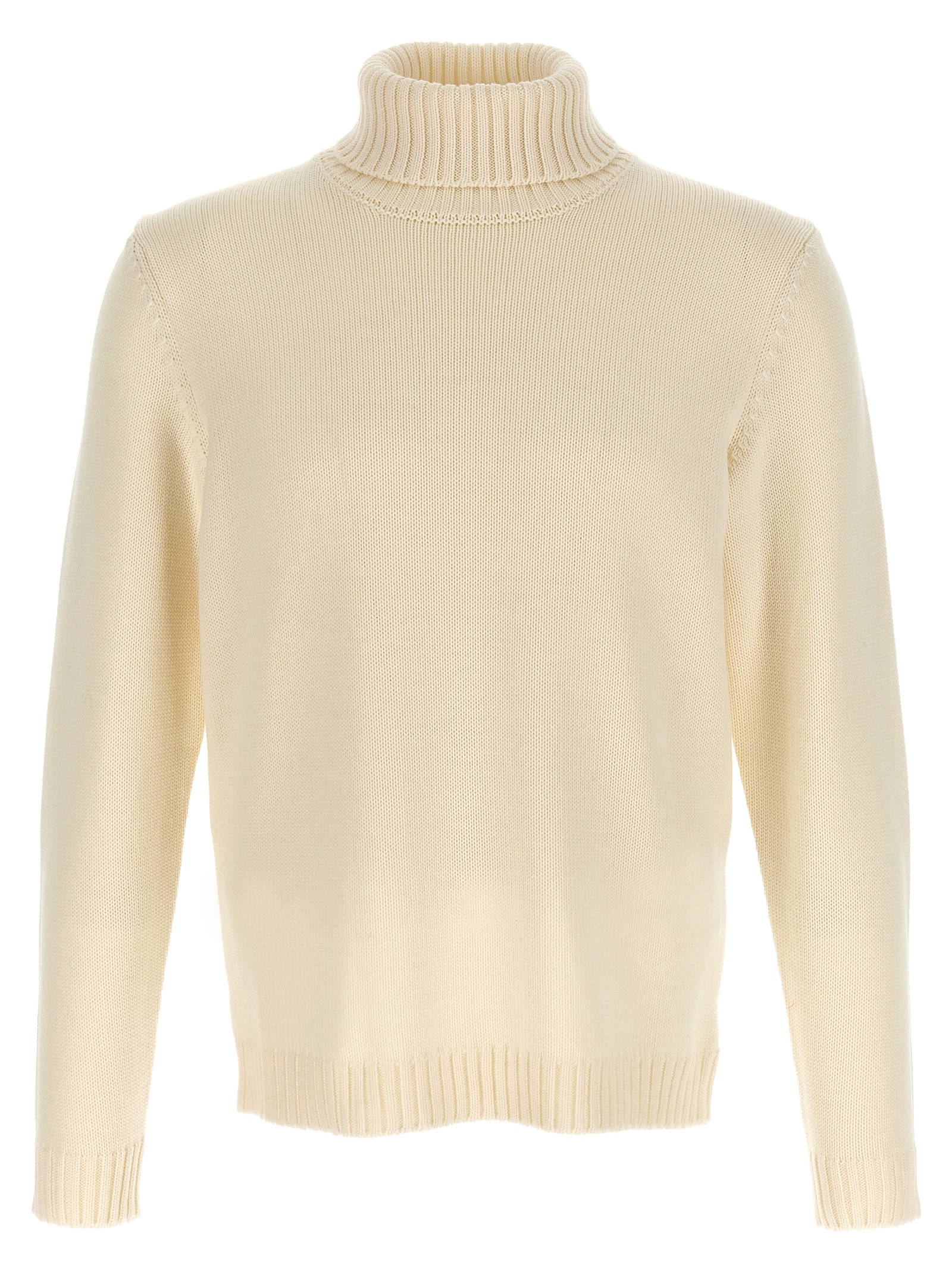 White Virgin Wool Cardigan