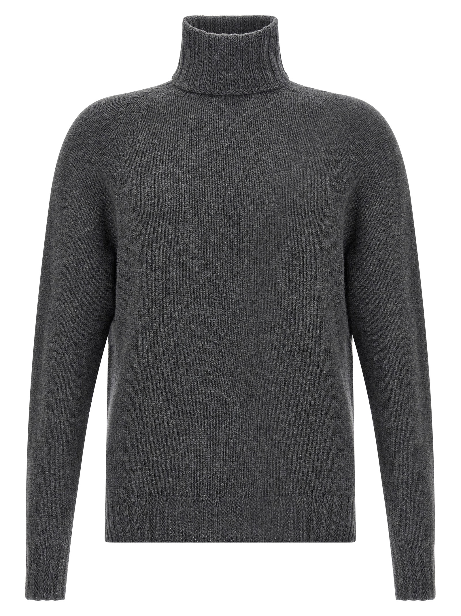 Gray Virgin Wool Cardigan