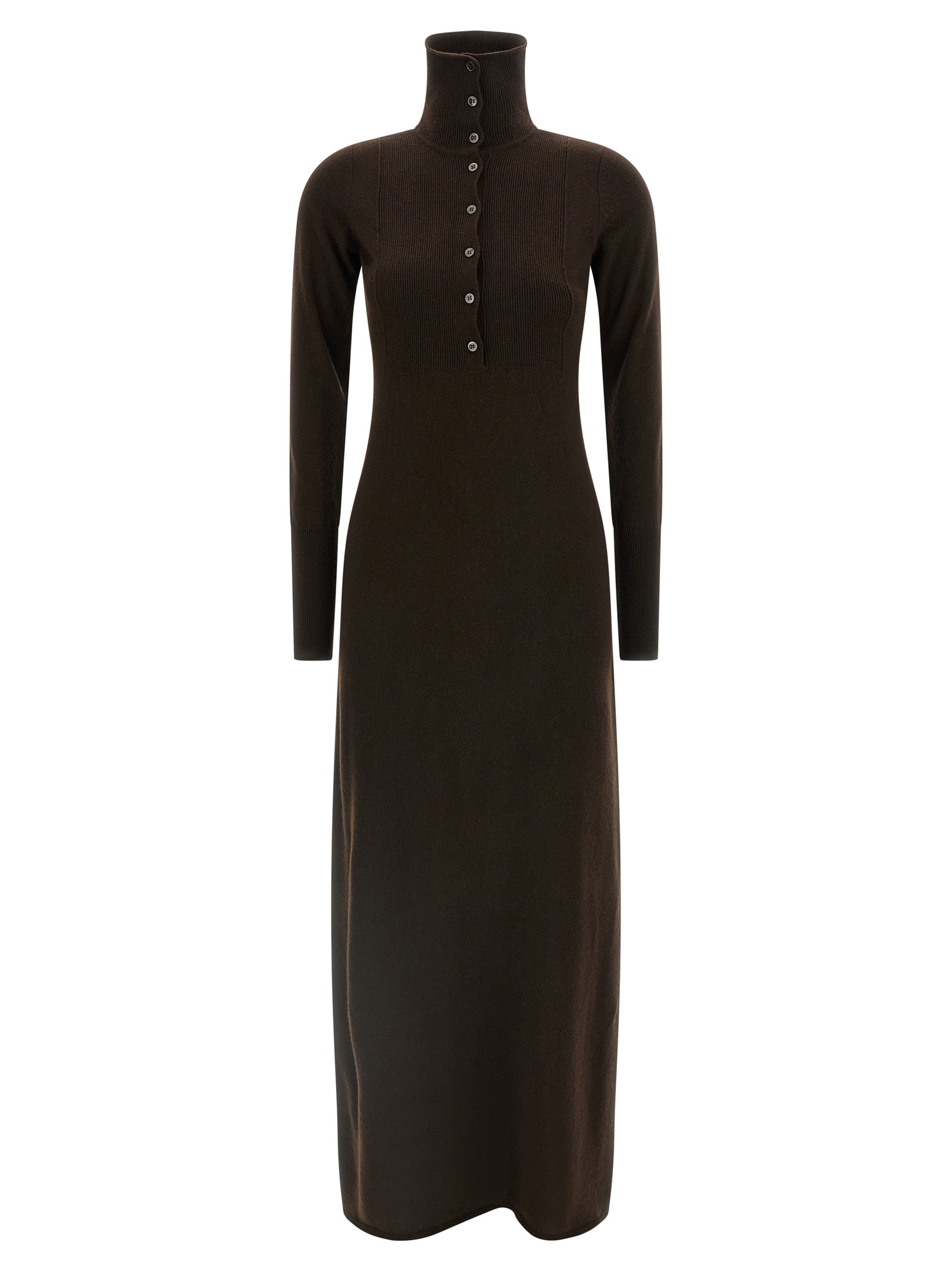 Tom Ford Brown Cashmere Long Dress - Women
