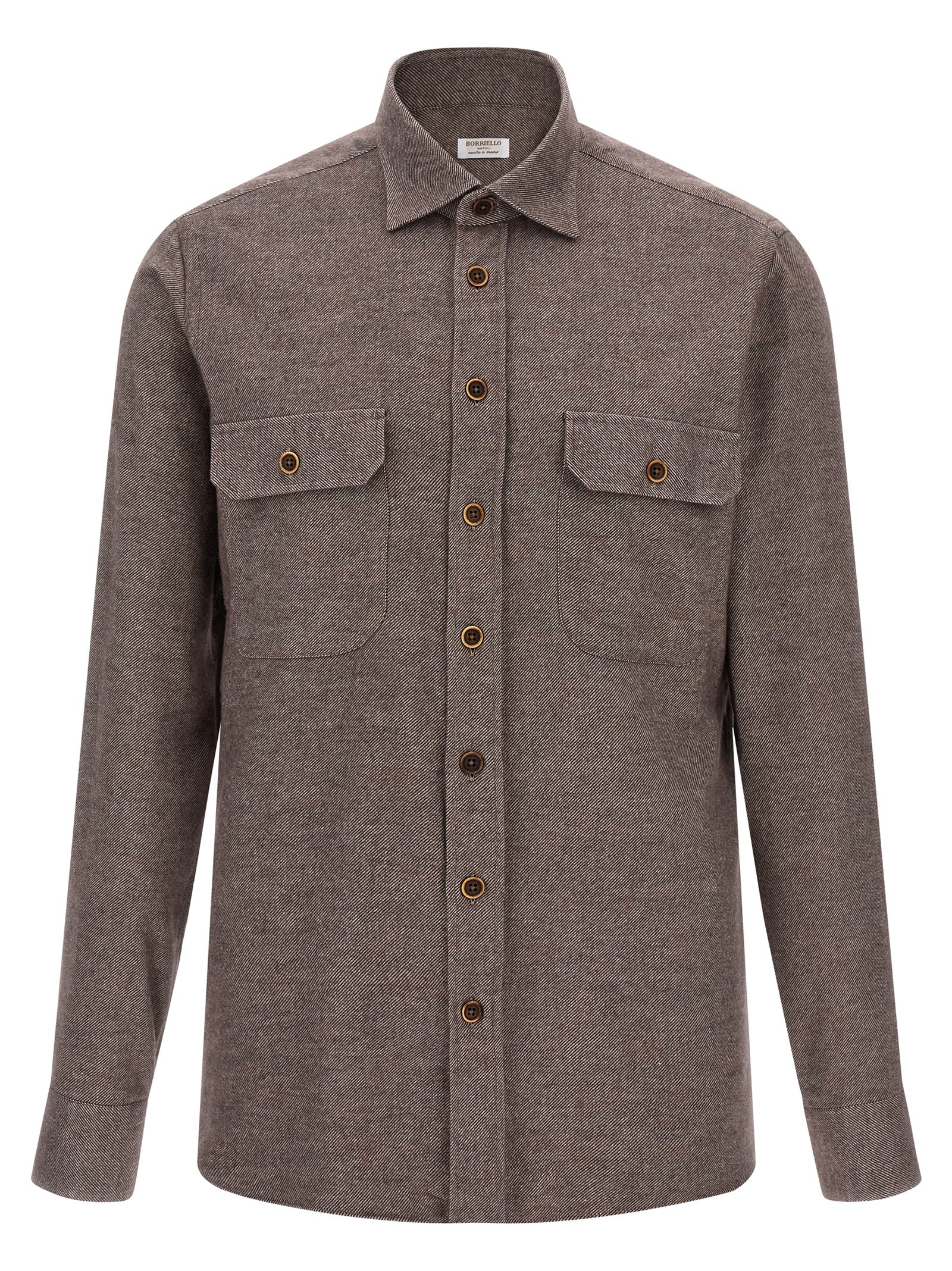 Brown Cotton Blouse