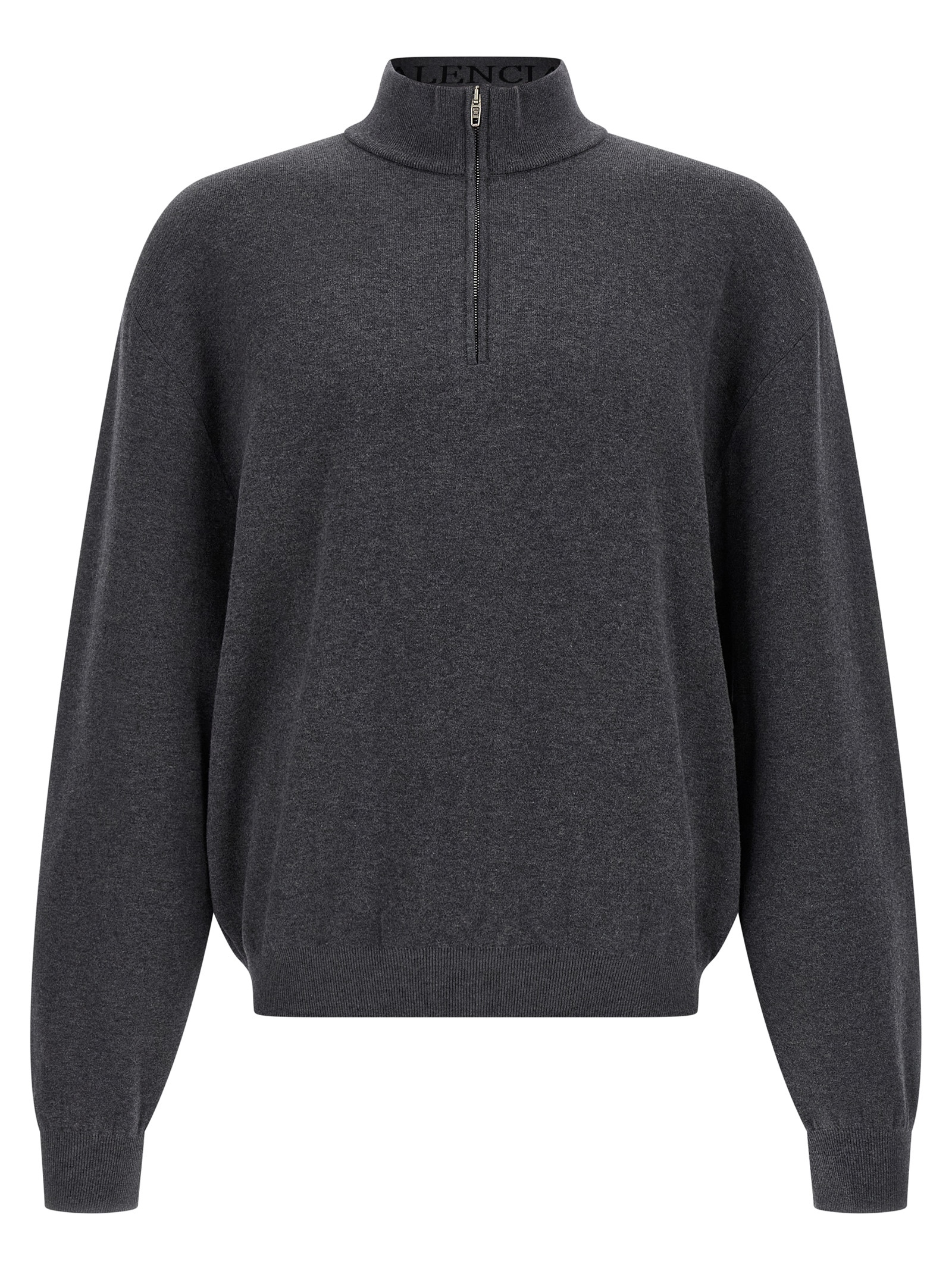 Gray Cotton Cardigan