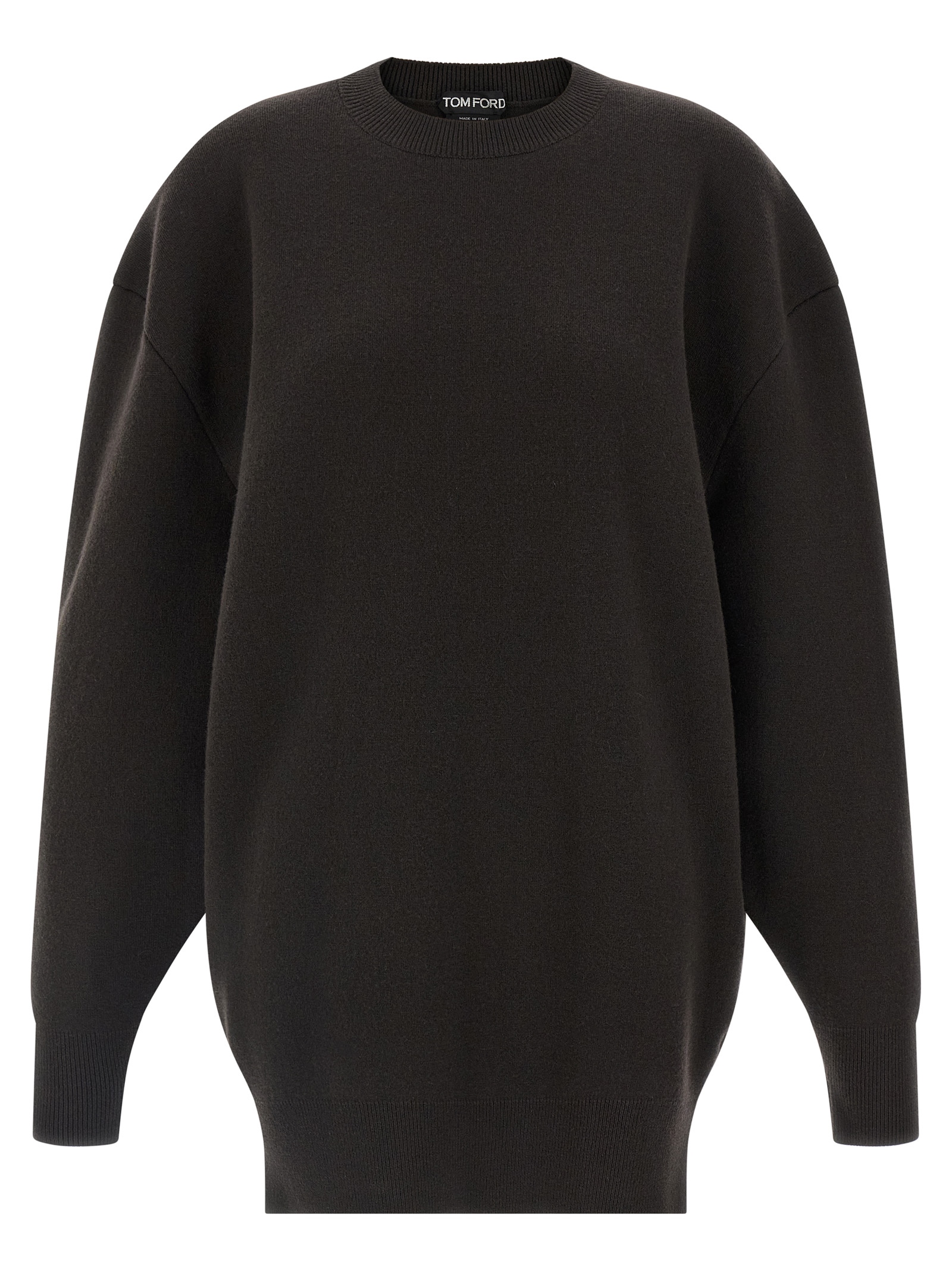 Tom Ford Brown Virgin Wool Short Dress - Women