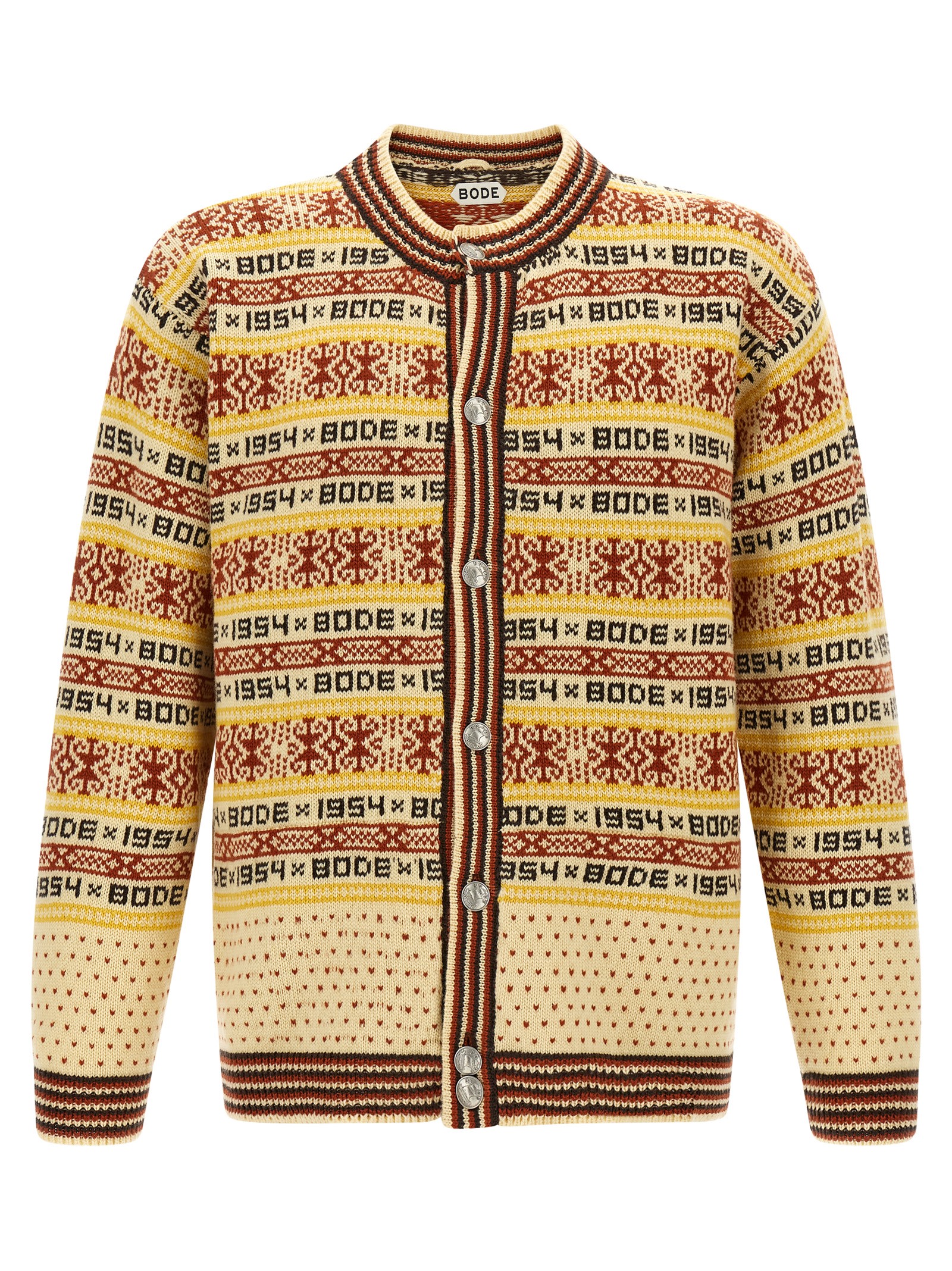 Multicolor Wool Cardigan