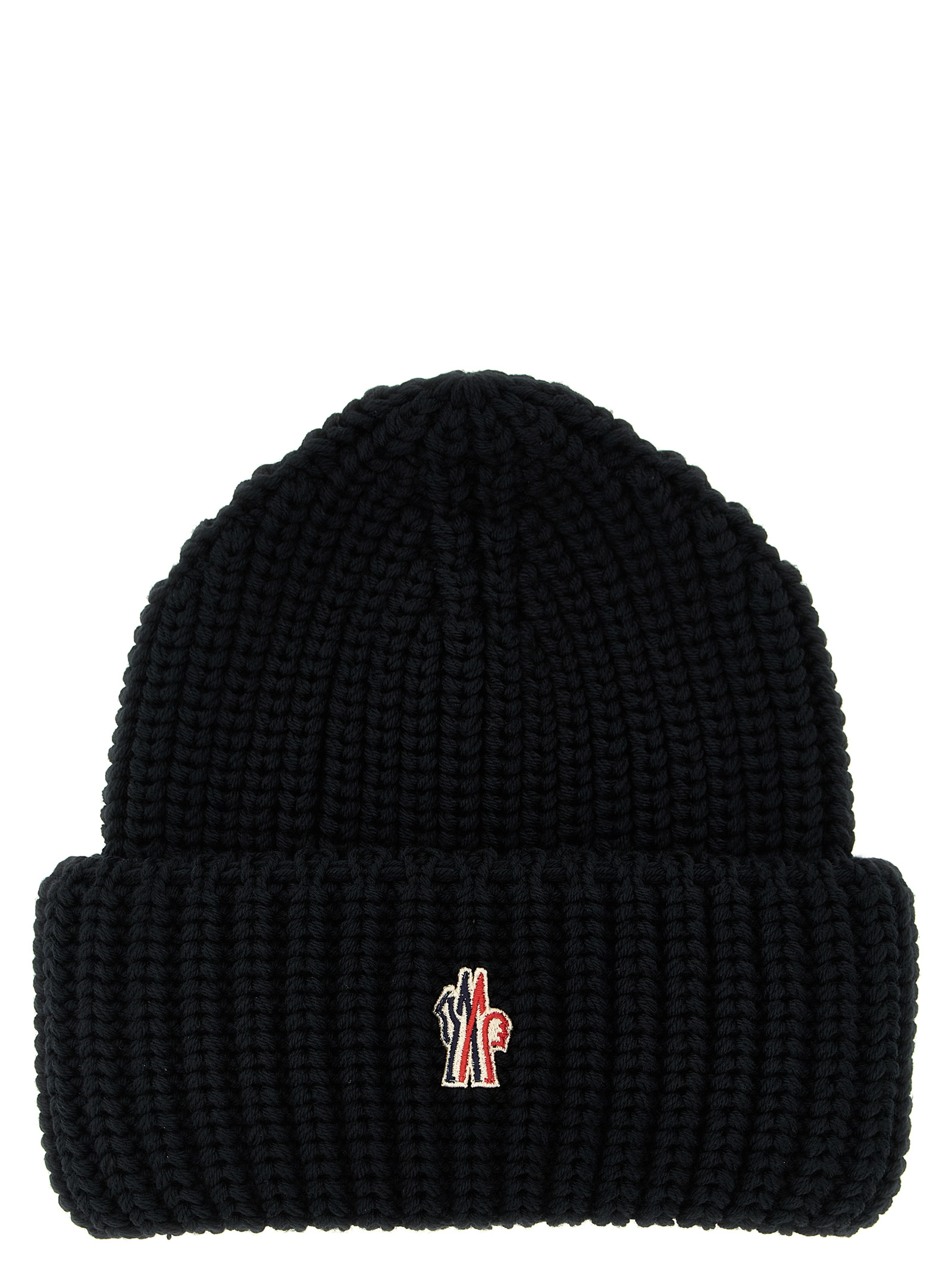 Black Virgin Wool Beanie