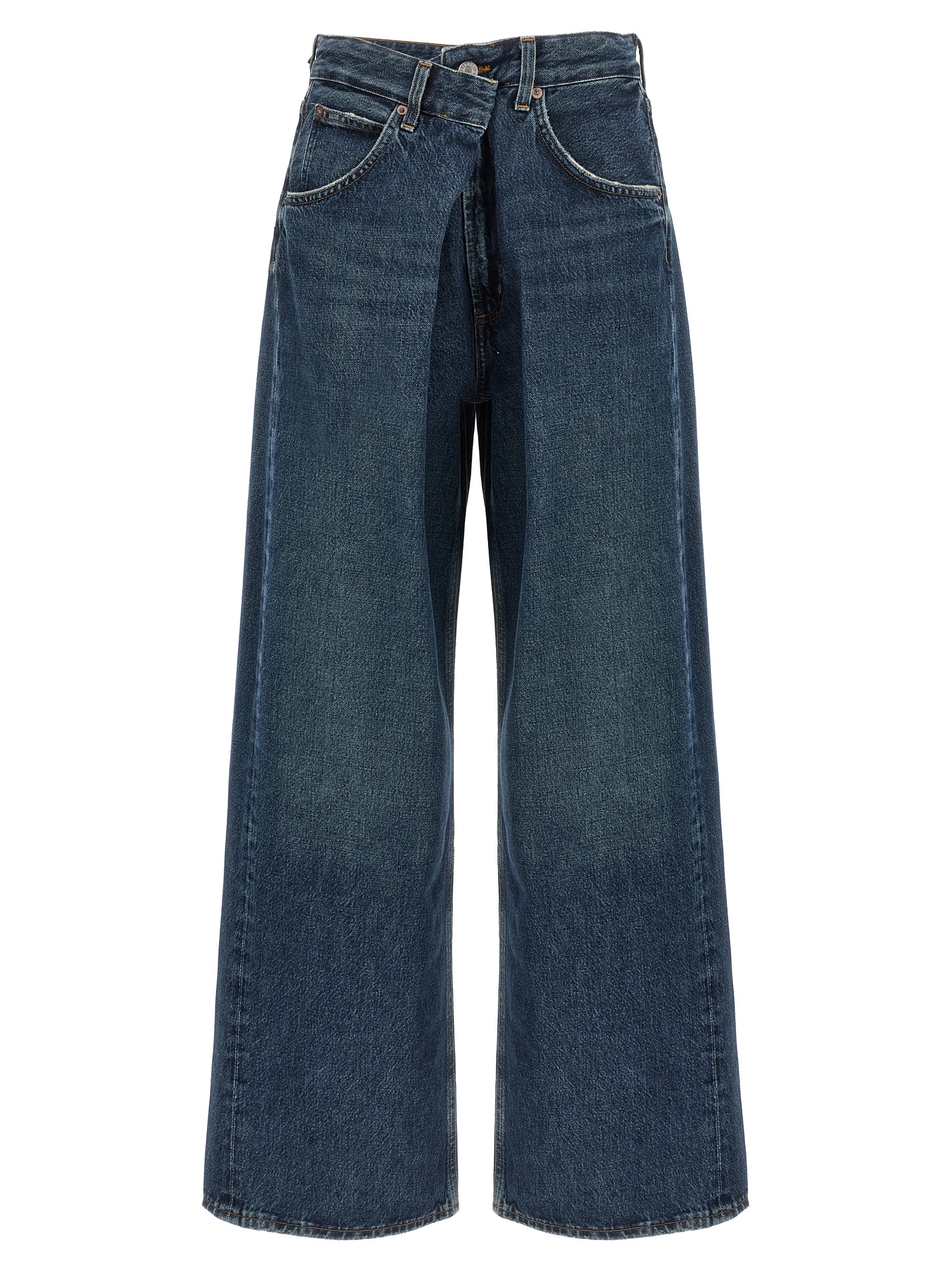 Blue Cotton Jeans Denim