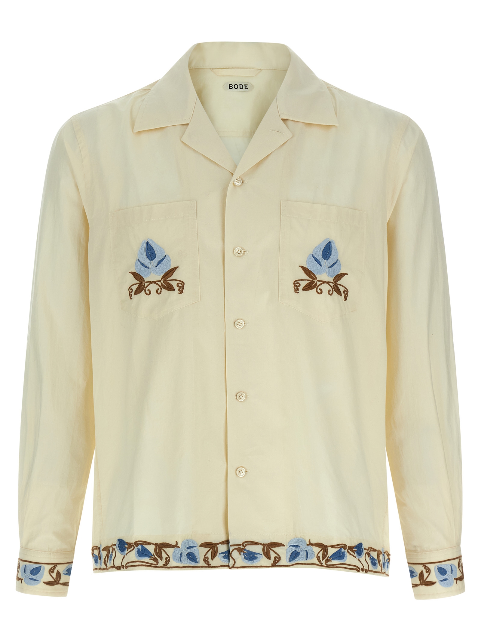 Beige Cotton Blouse