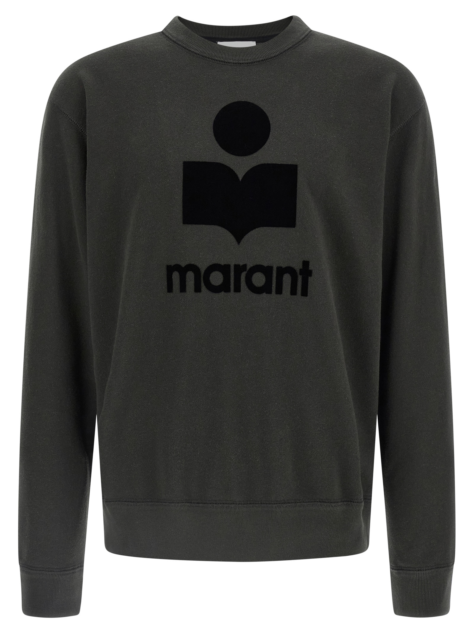 Black Cotton Sweatshirt