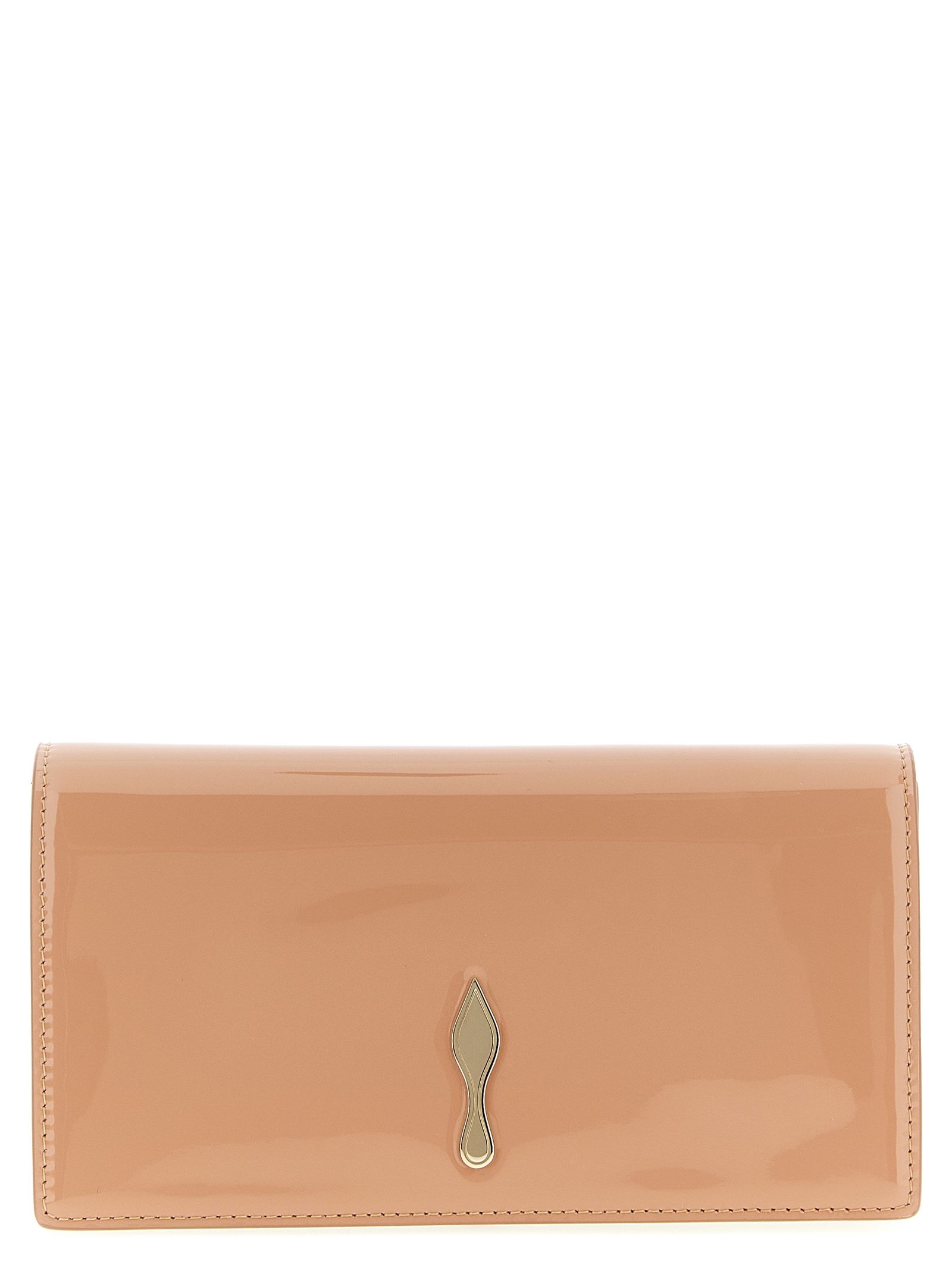 Multicolor Calfskin Clutch Bag